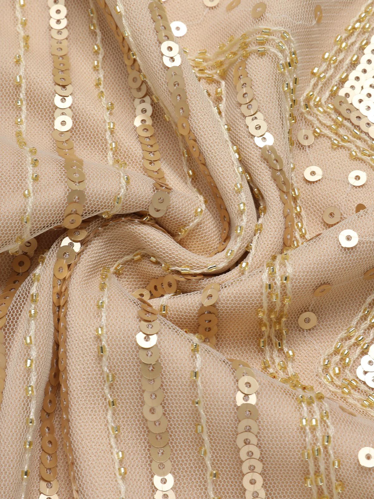 1920er Paillette Perlen Quasten Gatsby Kleid - Image 8