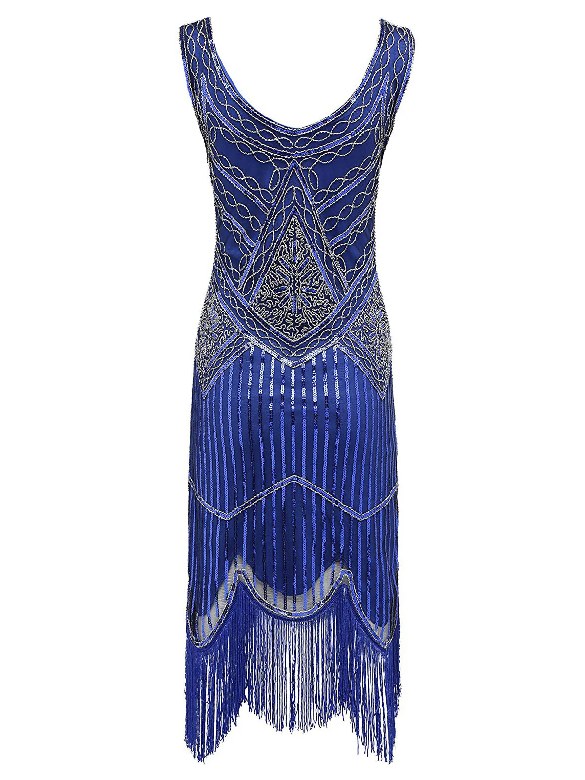 1920ER PAILLETTEN FEANSEN FLAPPER BALLKLEIDER - Image 3