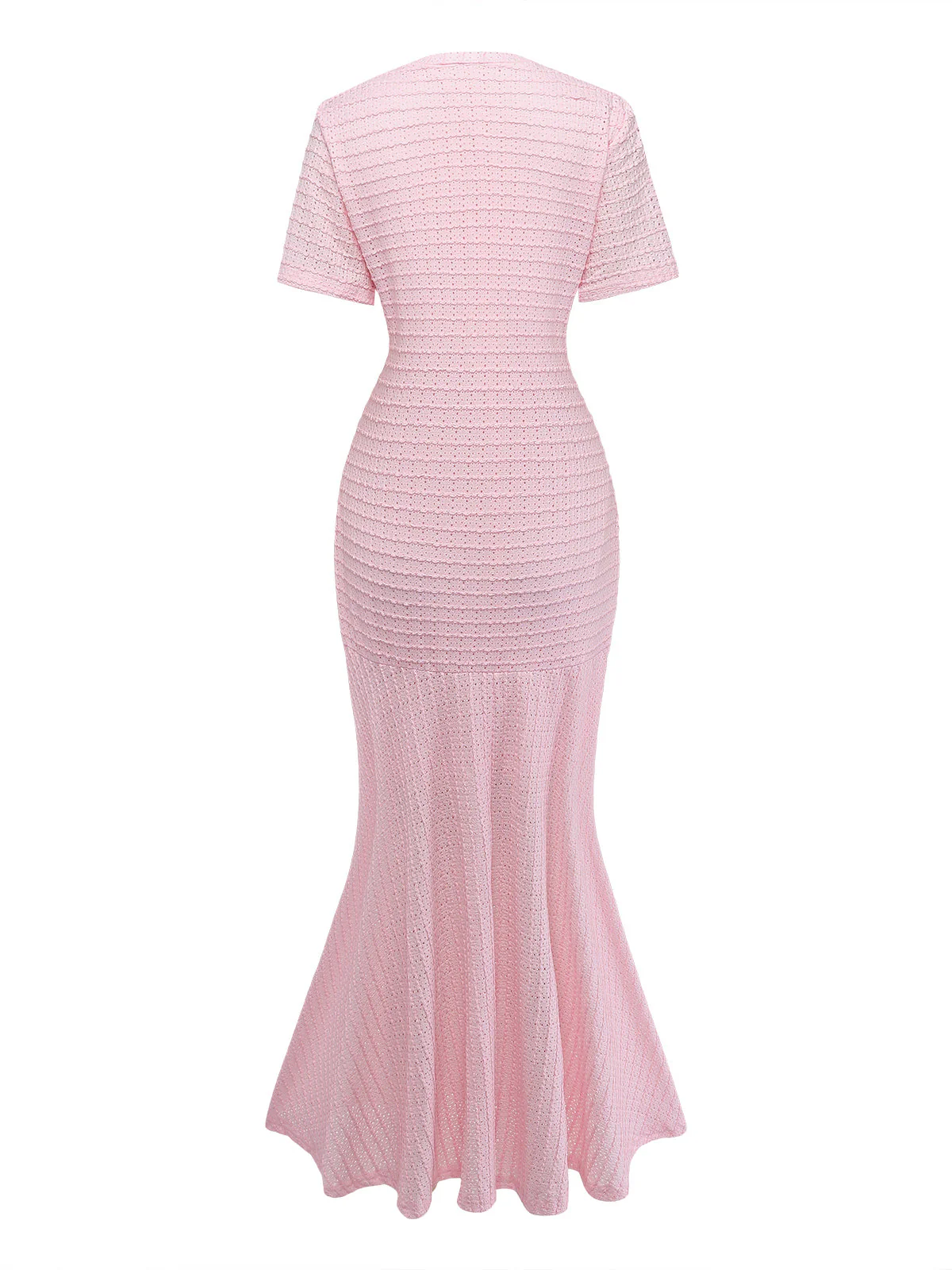 1930er Cut-Out Kariert Meerjungfrauenkleid - Image 3