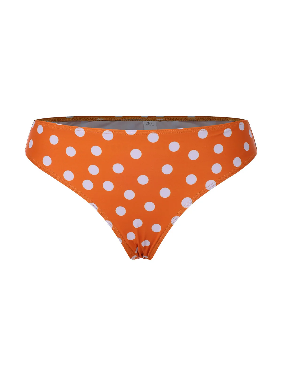 1930er Kreuzgurte Polka Dots Badeanzug - Image 11