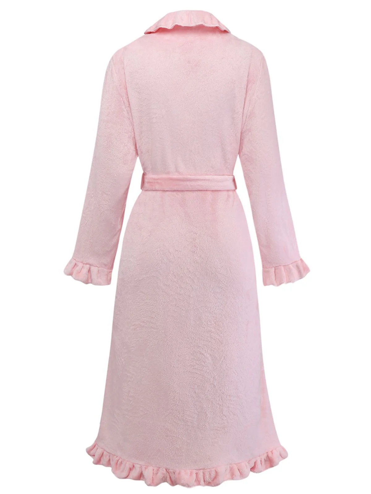 1930er Langarm Flanell Pajama Robe - Image 5