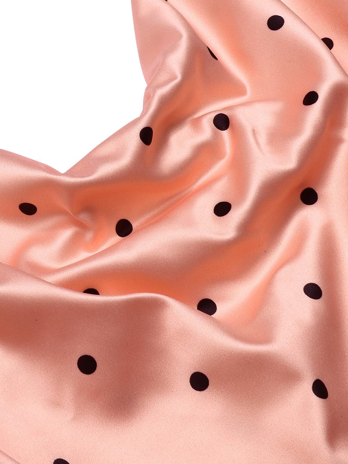 1930er Polka Dots Spaghetti Träger Satin Nachthemd - Image 5