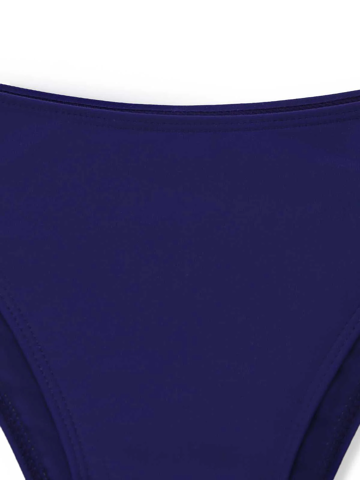 1930er Rüschen Halter Kontrast Besatz Badeanzugkleid - Image 8