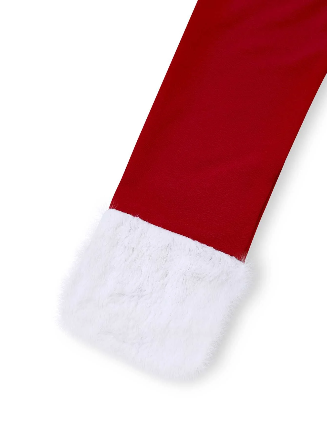 1930er Schulterfrei Kunstpelzbesatz Weihnachten Kleid - Image 5