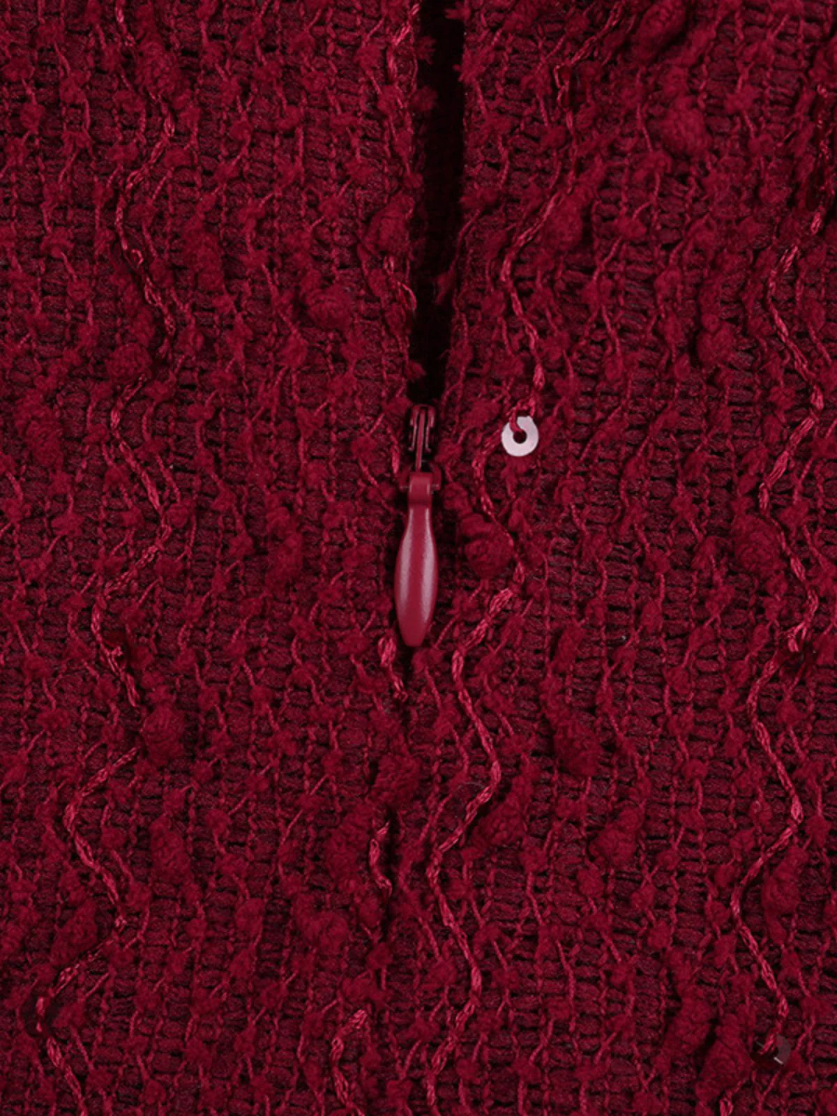 1930er Solide Schnürung Trägerlos Maxi Kleid - Image 15
