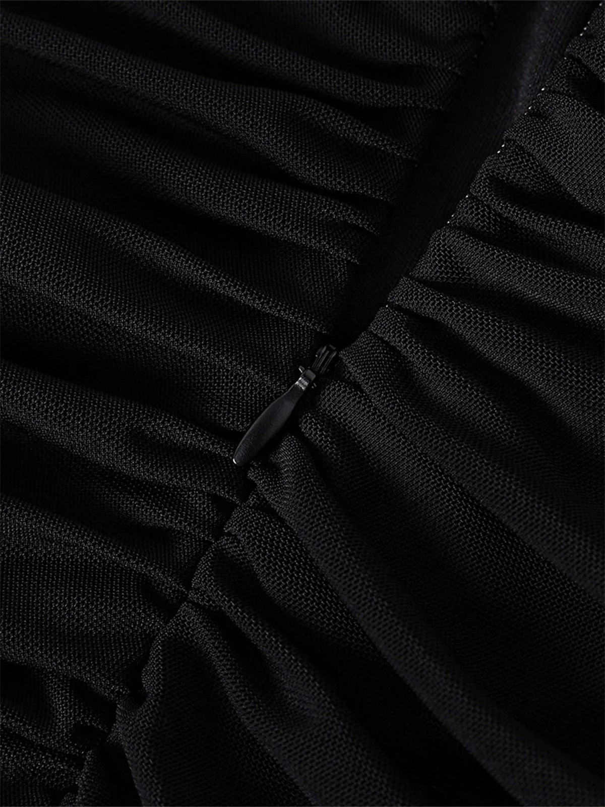 1930er Solide Schulterfrei Bodycon Maxi Kleid - Image 5