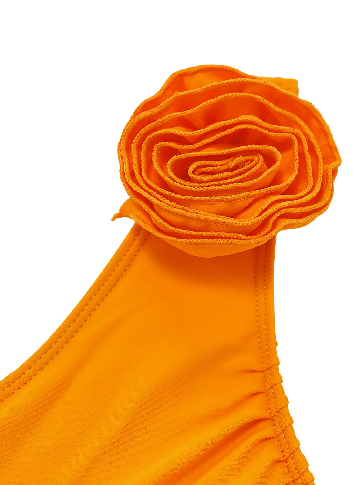 1940er 3D Blumen Einseitig Einteilig Schwimmkleid - Image 4