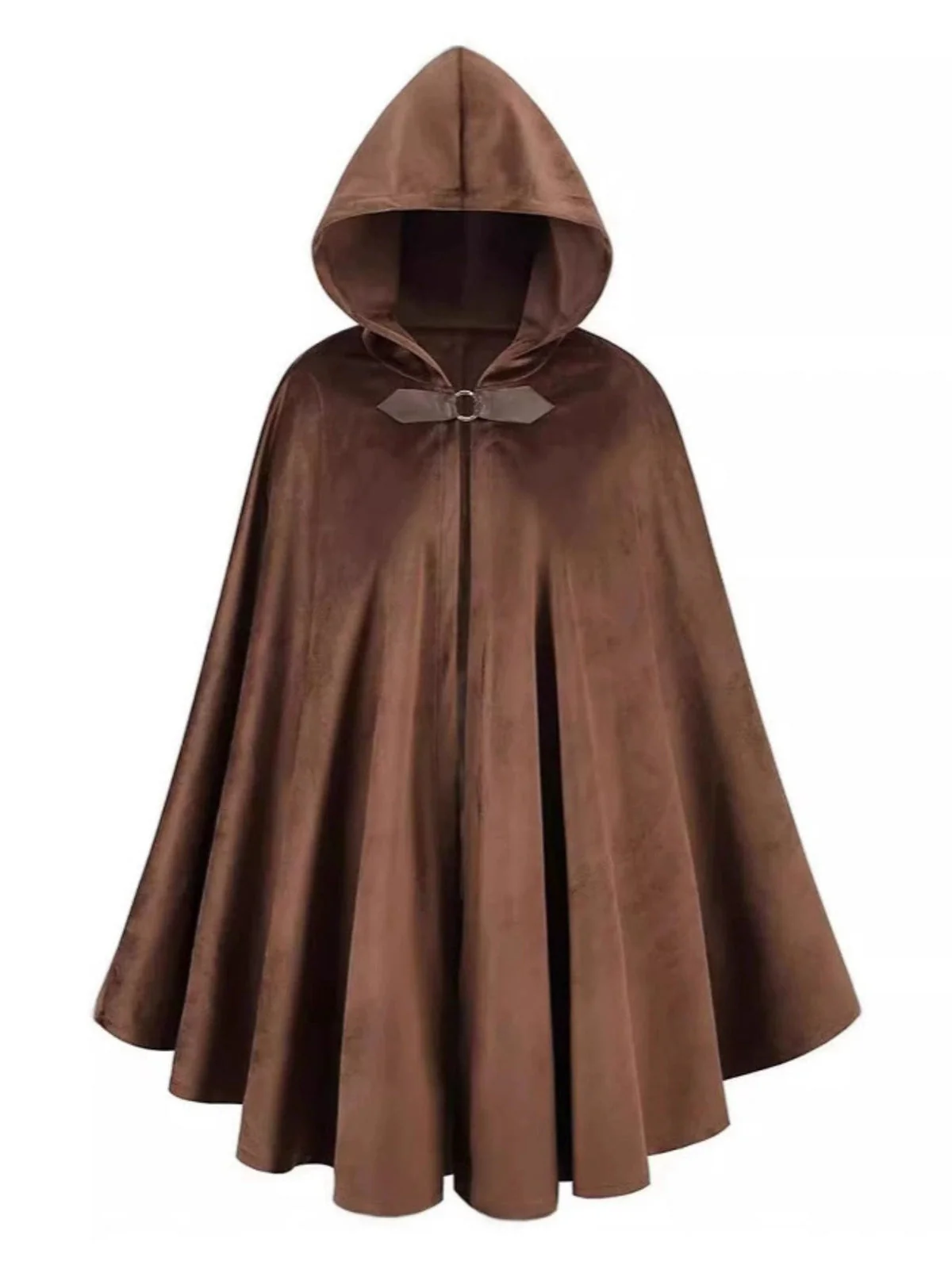 1940er Halloween Mittelalterlich Wildlederimitat Cloak Mantel - Image 5