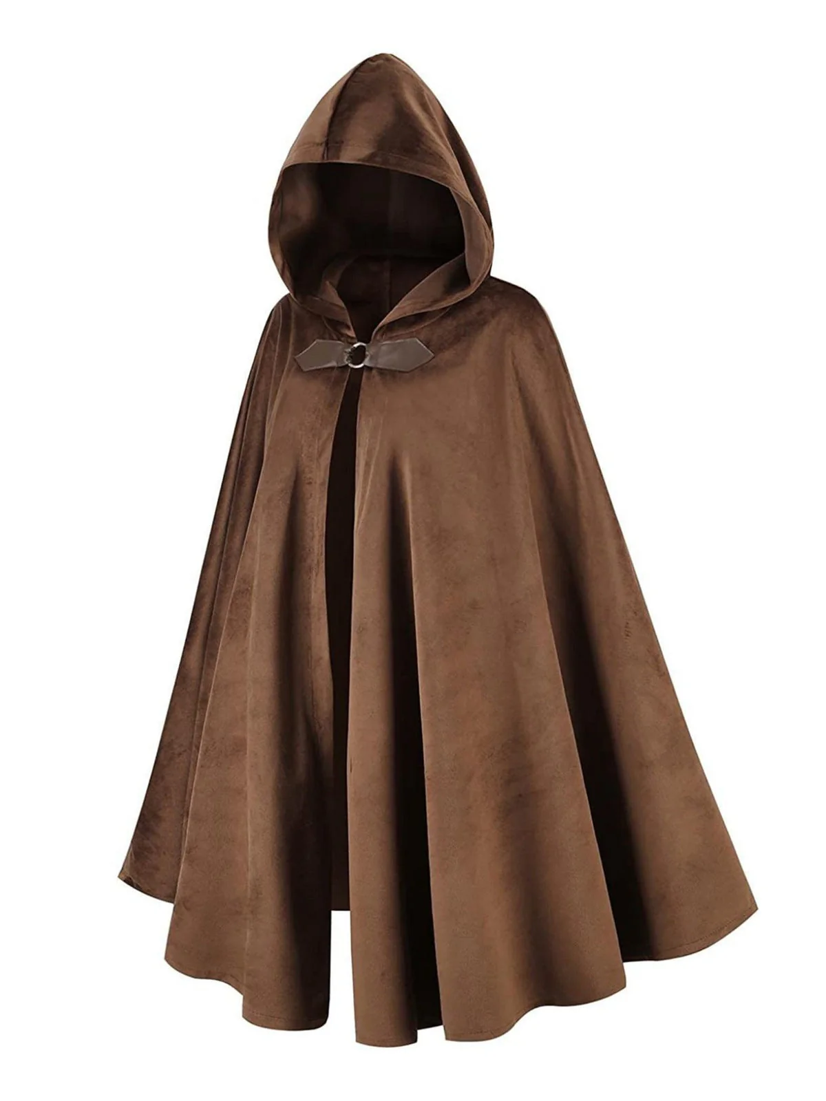 1940er Halloween Mittelalterlich Wildlederimitat Cloak Mantel - Image 6