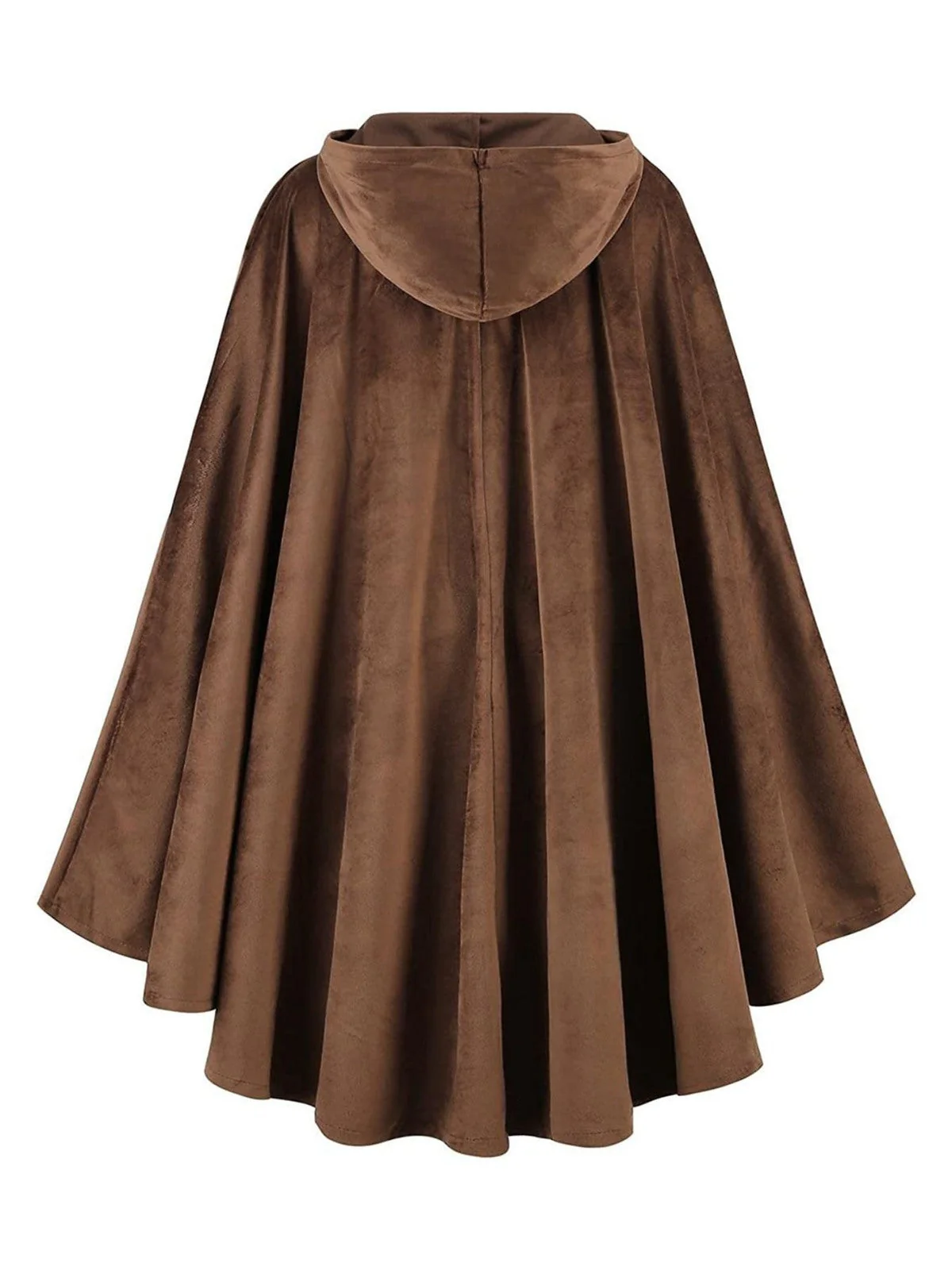 1940er Halloween Mittelalterlich Wildlederimitat Cloak Mantel - Image 7