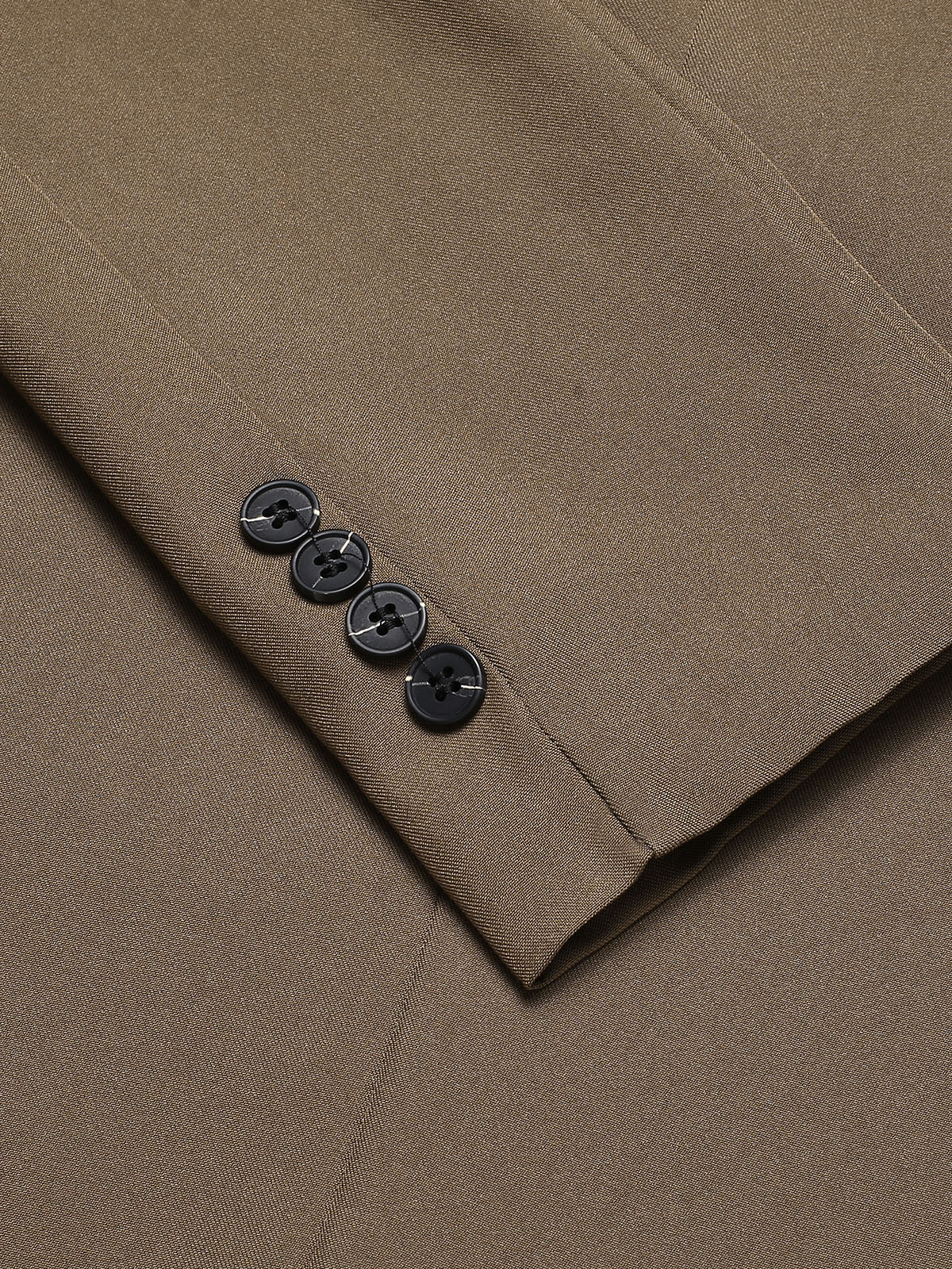 Weiß 1940er Knöpfen Solide Vintage Blazer - Image 8