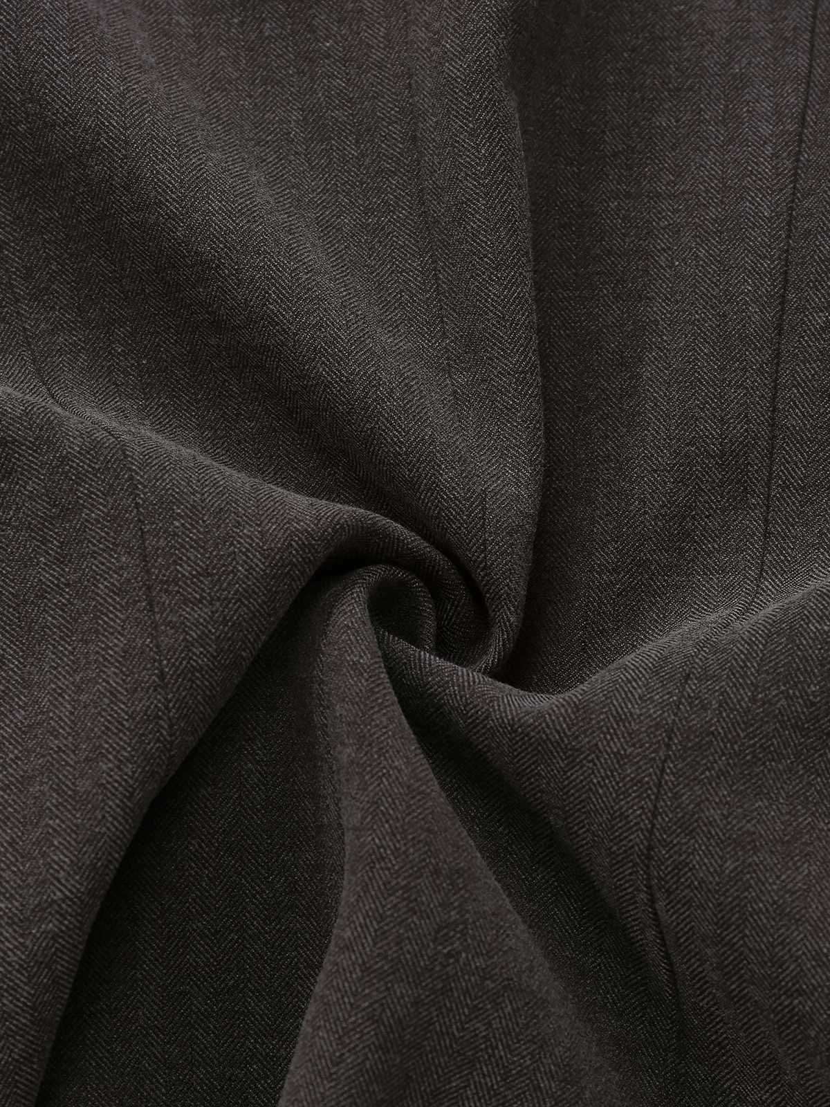 1940er Revers Gürtel Jacke Mit Abnehmbarer Umhang - Image 8