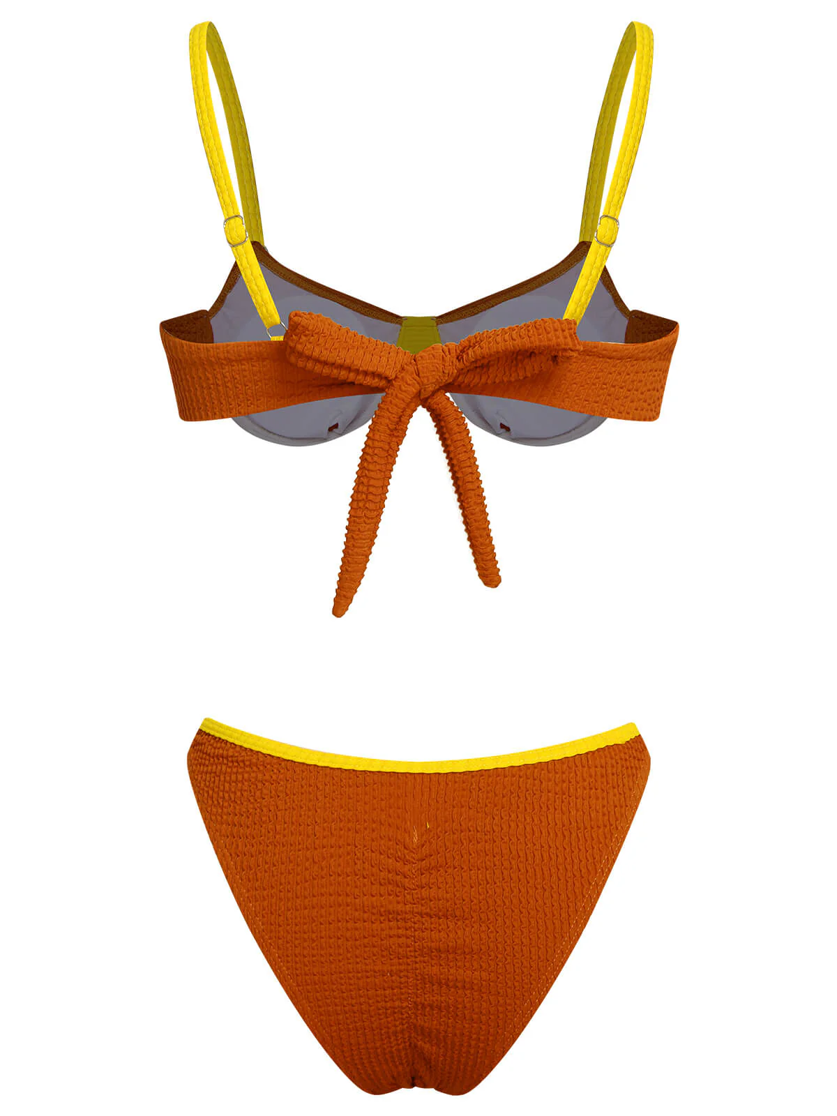 1940er Rückenträgern Gestrickter Bikini - Image 5