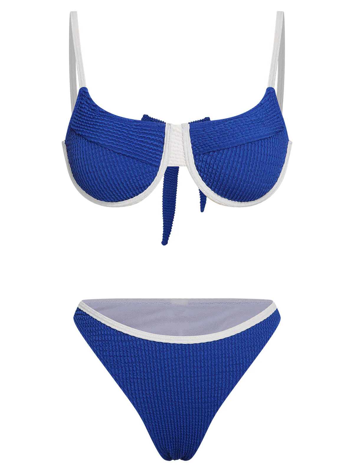 1940er Rückenträgern Gestrickter Bikini - Image 6