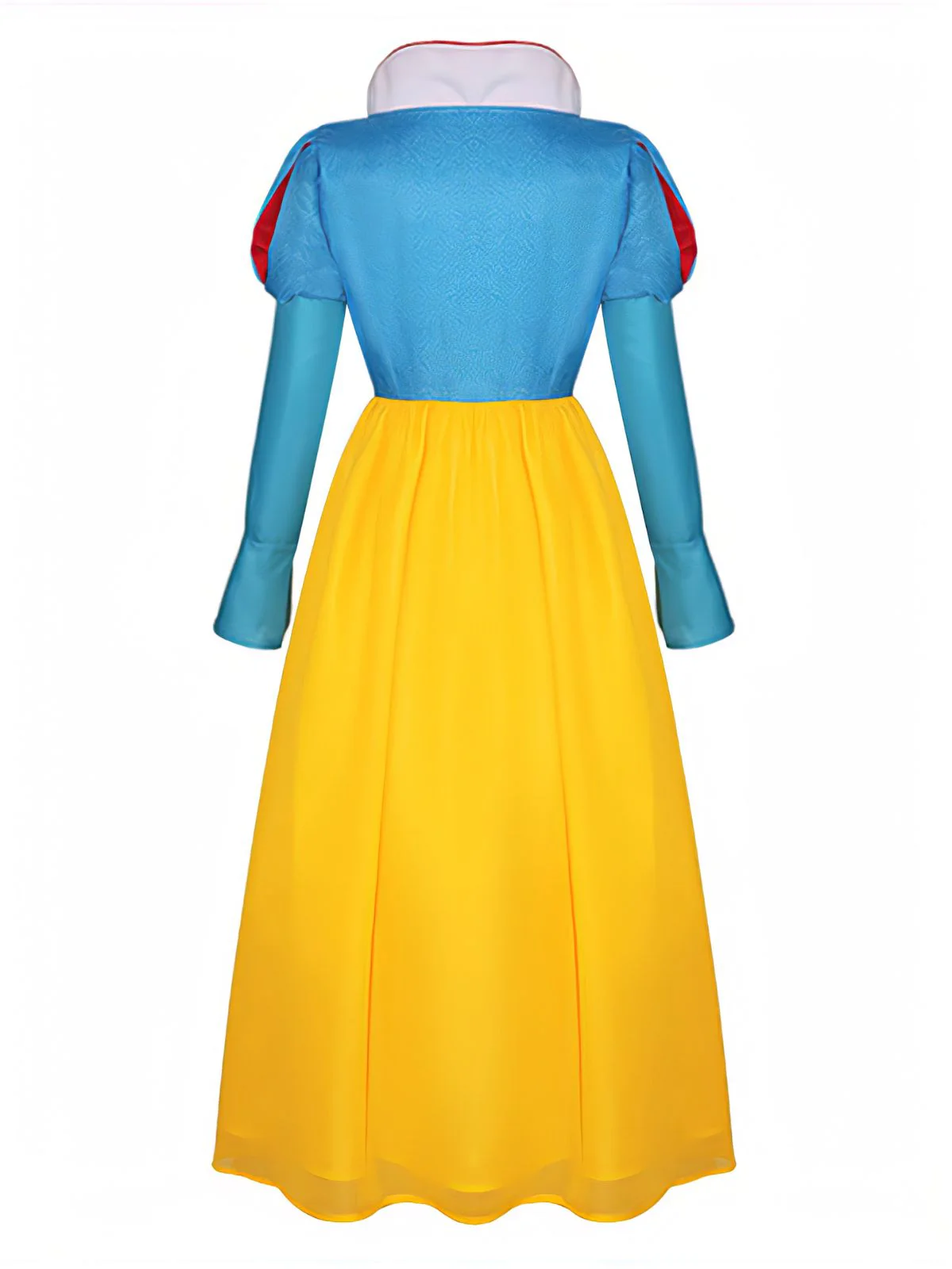 1940er Schneewittchen Kostüm Netz Patchwork Kleid - Image 3