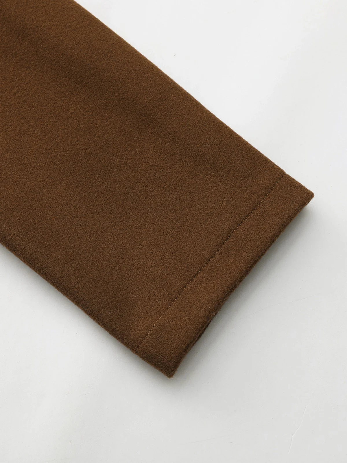 1940er Solide Kunstwolle Breite Revers Swing Mantel - Image 9