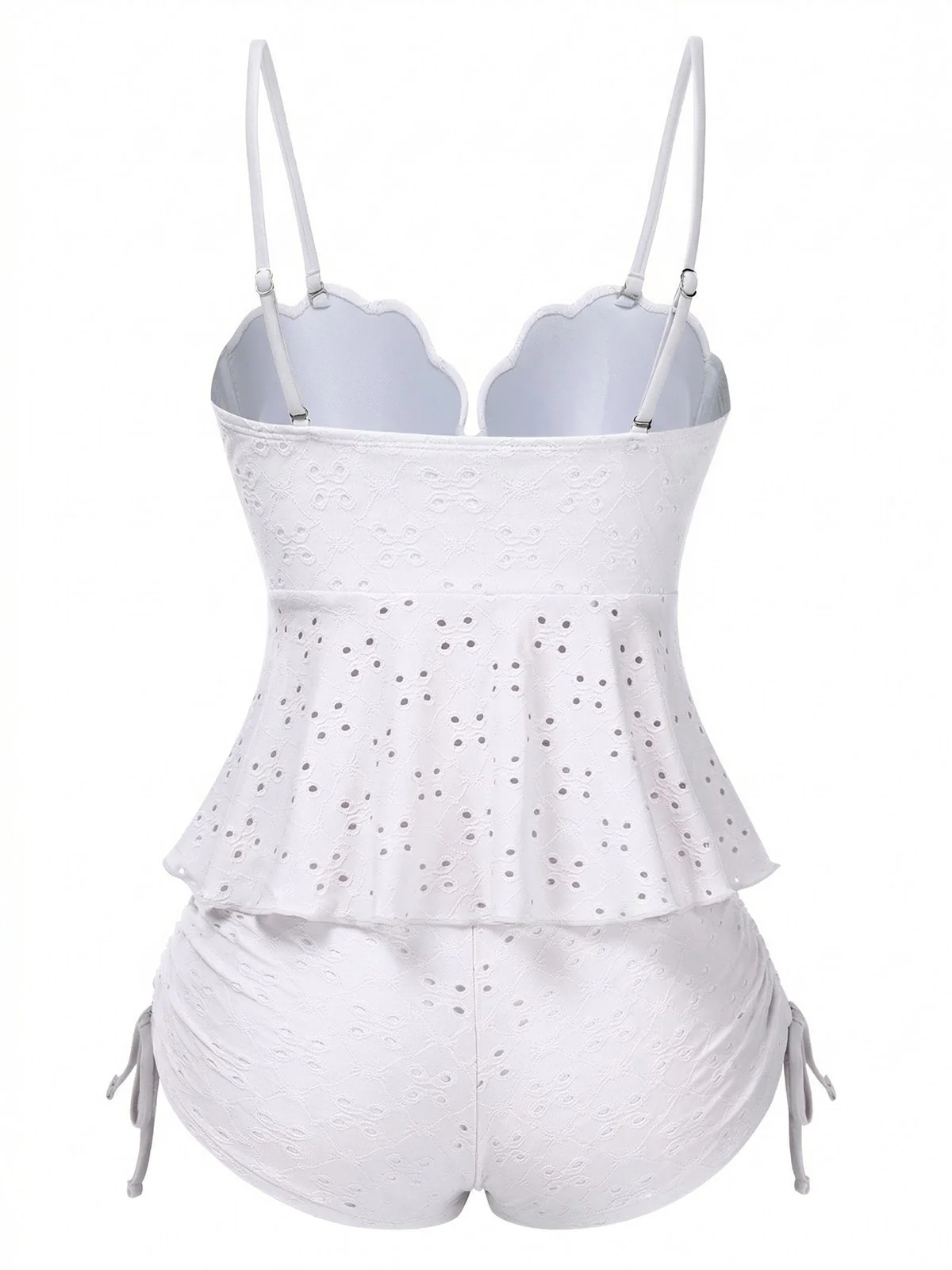 1940er Spaghetti Träger Ösenschale Tankini Set - Image 6