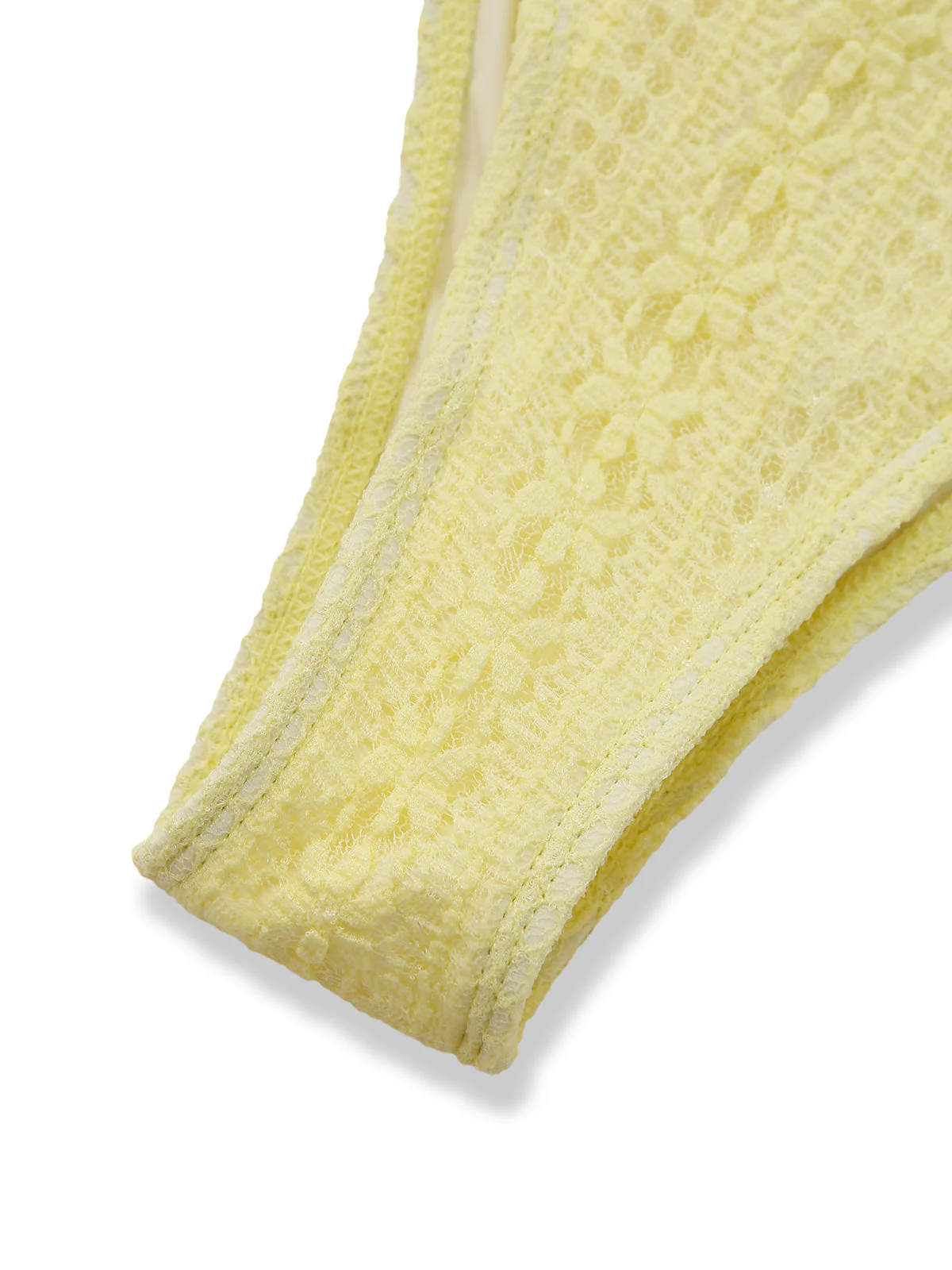 1940er Spitze Stricken Doppelschicht Stoff Tankini Set - Image 7