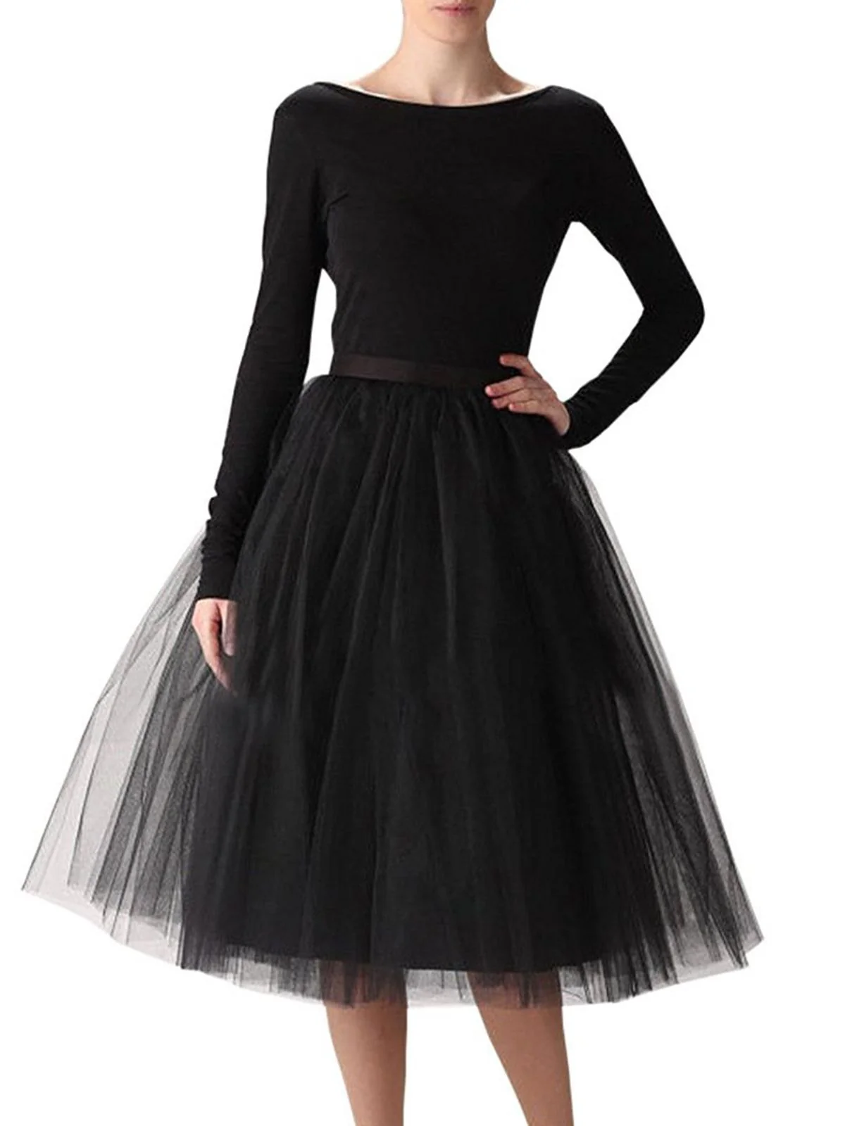 1950ER BUBBLE MESH TUTU UNTERROCK - Image 2