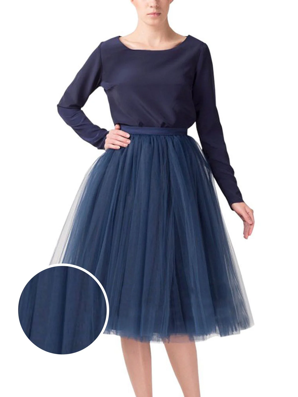 1950ER BUBBLE MESH TUTU UNTERROCK - Image 9