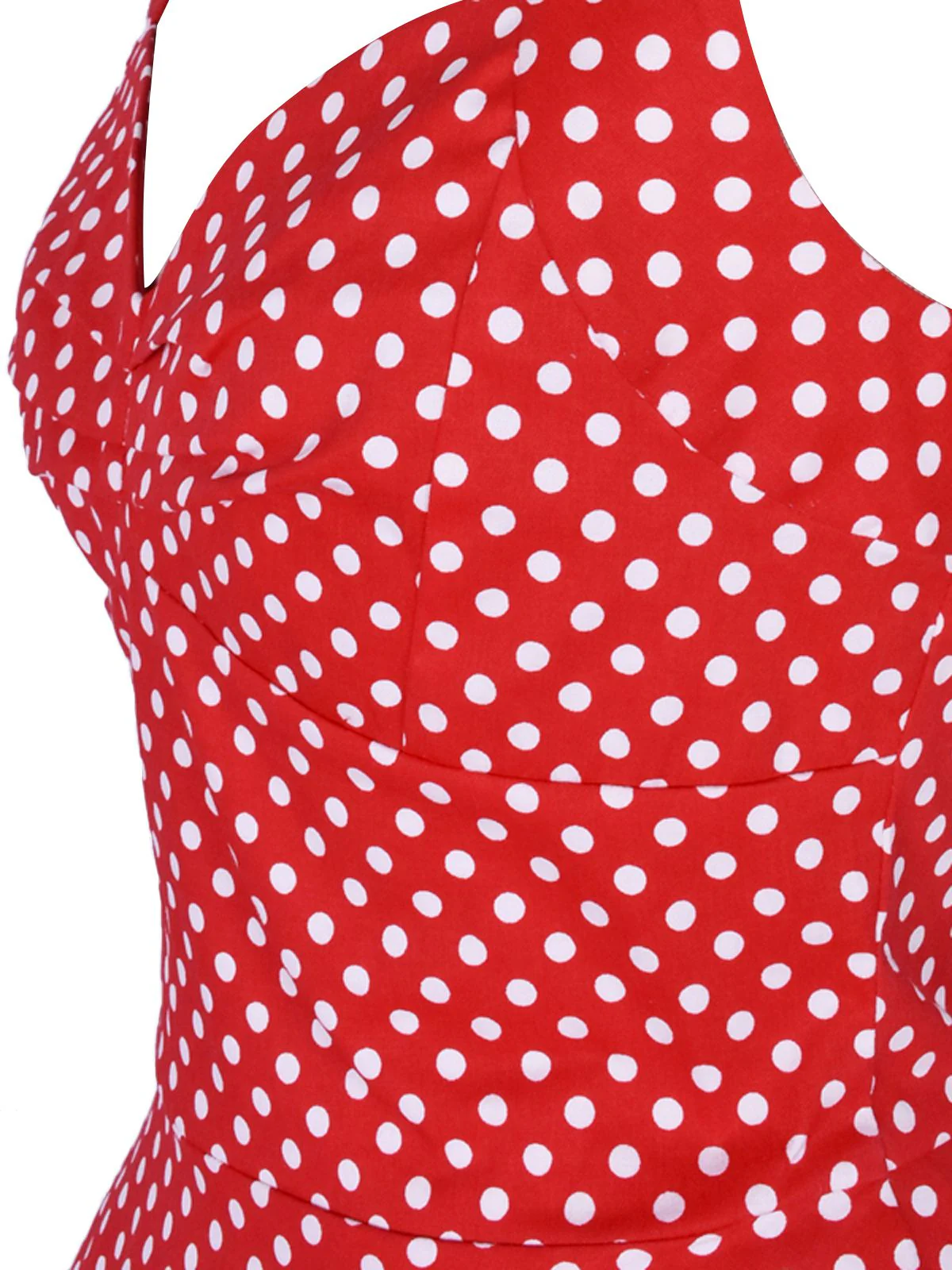 1950ER DOT NECKHOLDER ROCKABILLY SWING KLEID - Image 5