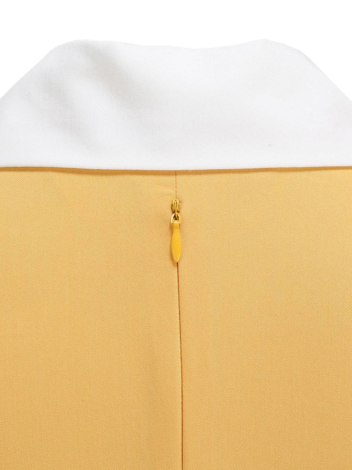 1950er Gekerbter Kragen Farbblock Swing Kleid - Image 6