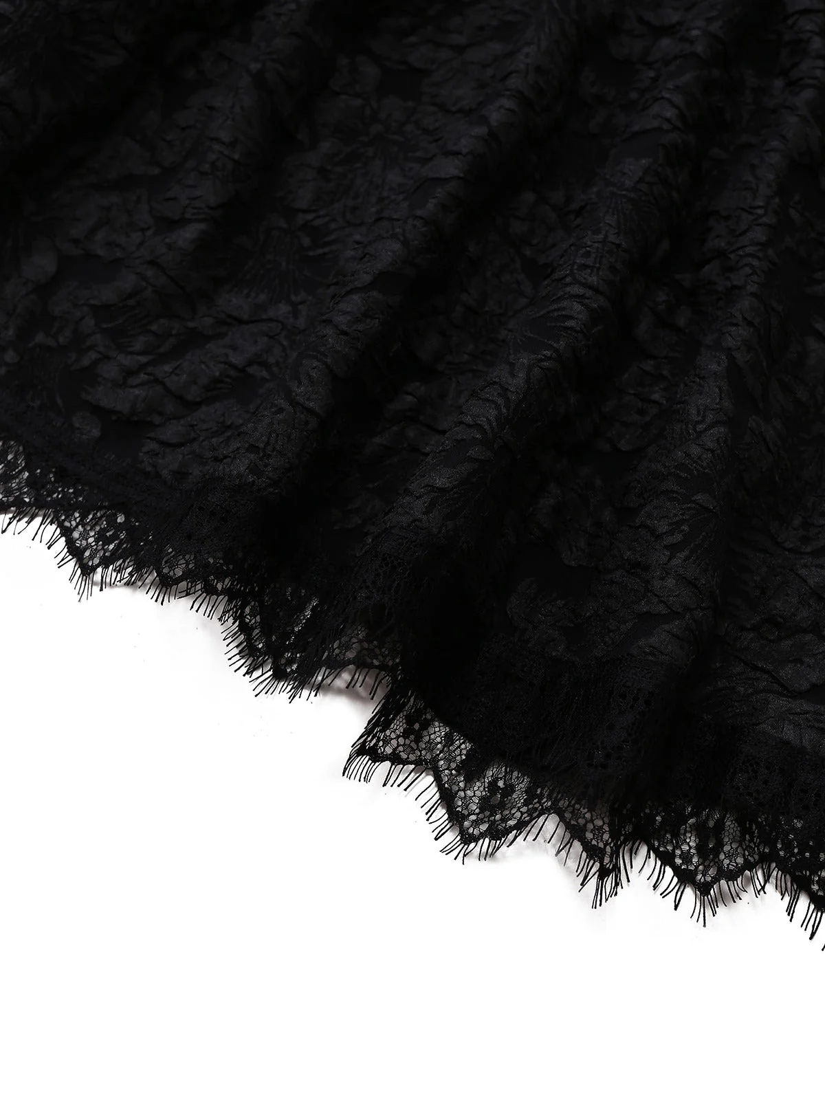 1950er Gothic Halloween Spinnennetz & Kreuz Strukturiert Kleid - Image 6