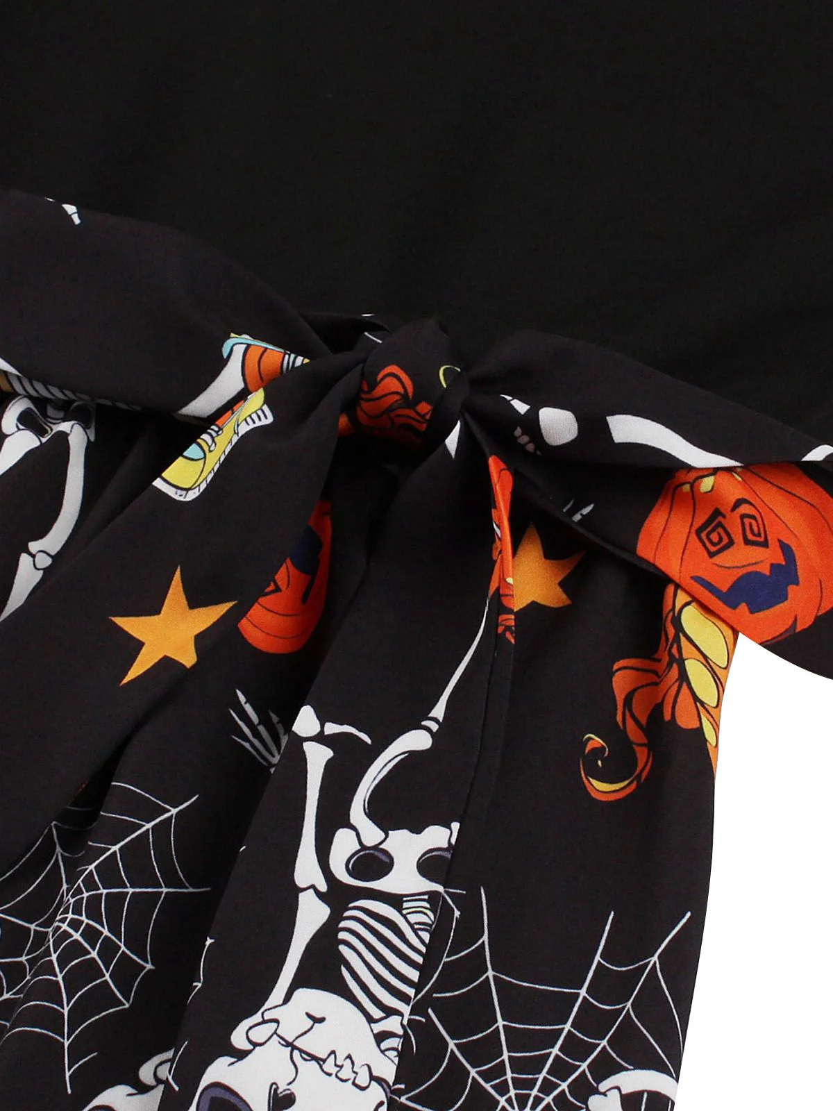 1950er Halloween Patchwork Ärmelloses Kleid - Image 2