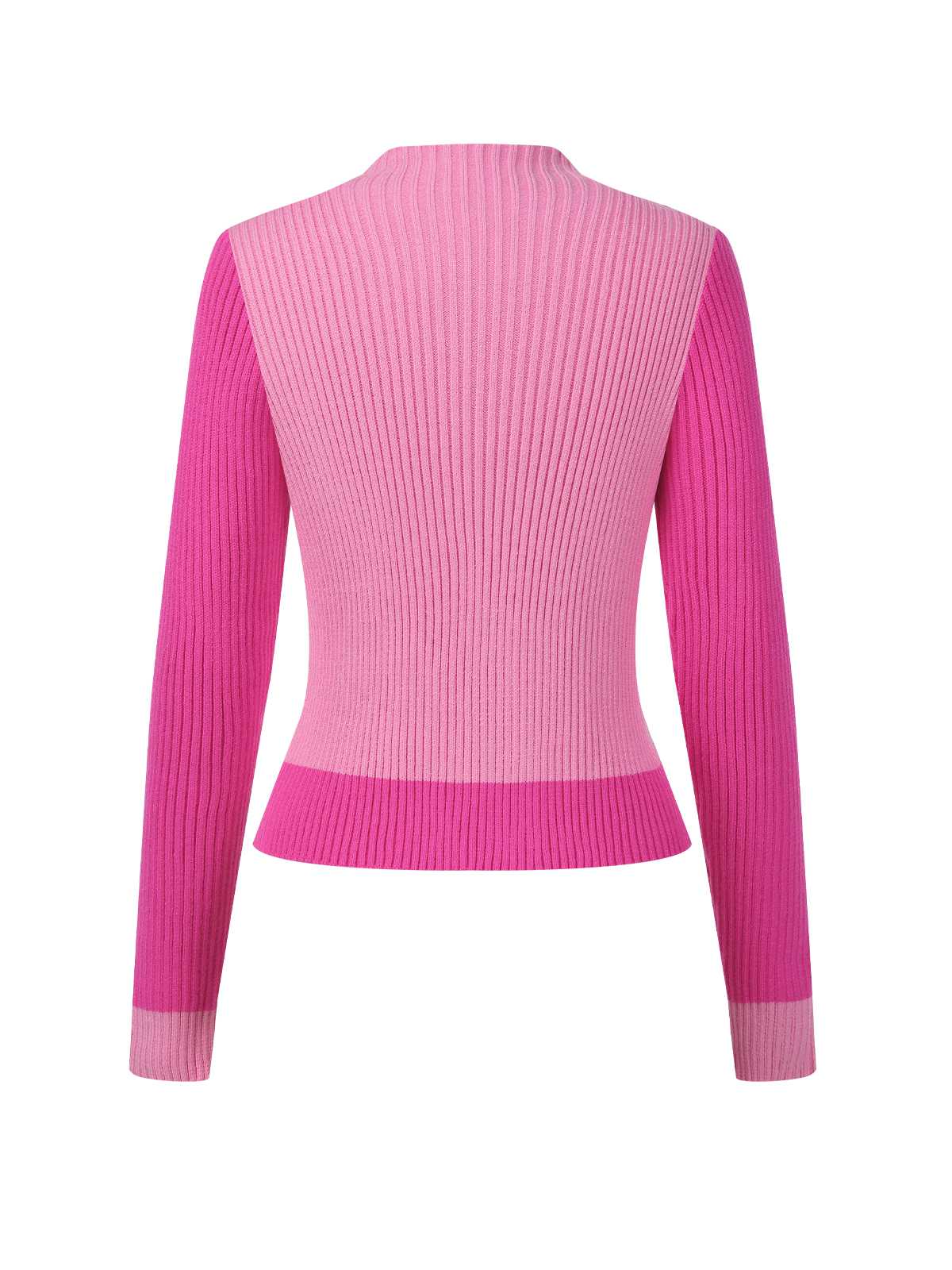 1950er Herz Gestrickt Patchwork Pullover - Image 3