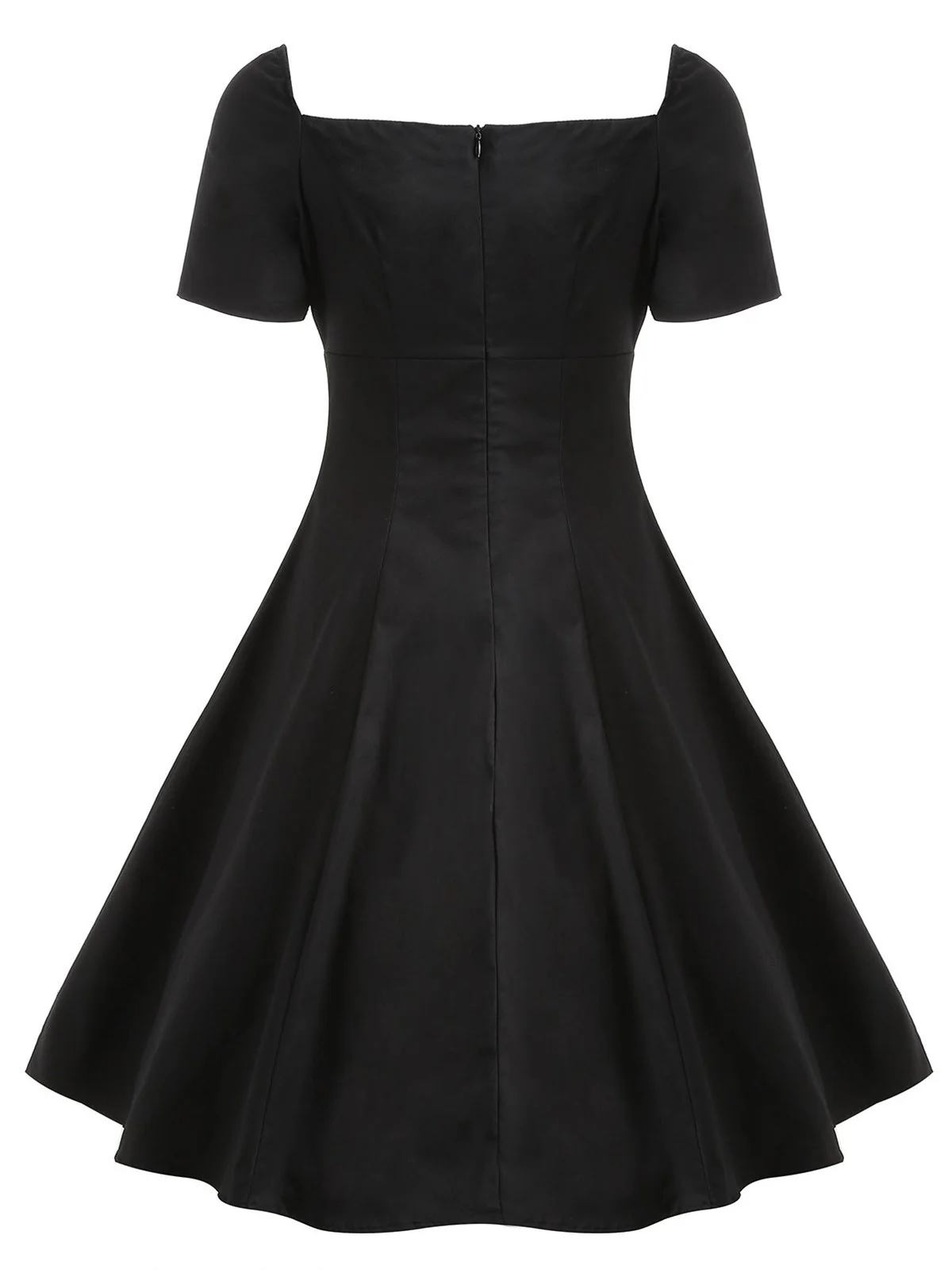 1950ER KURZARM SWING-SCHNÜRKLEID - Image 2
