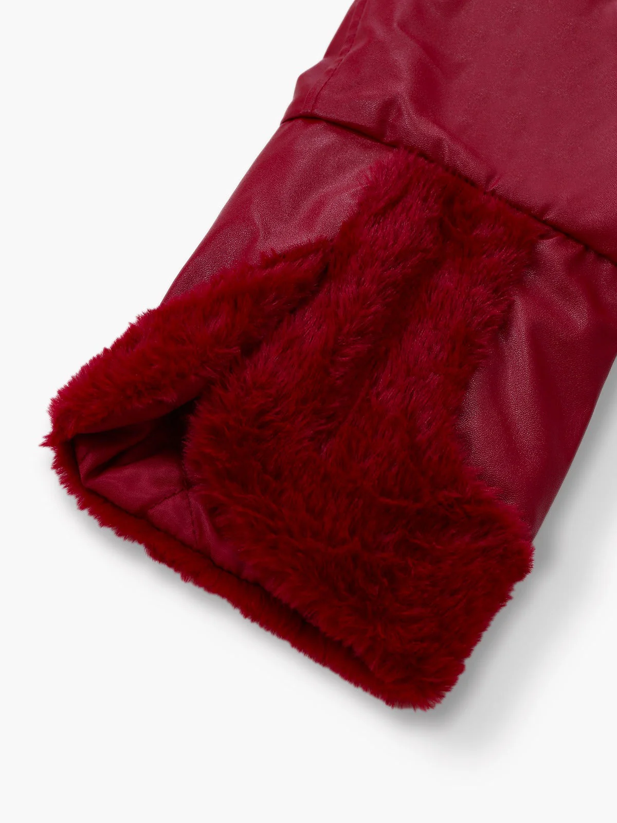 1950er Leder Pelzkragen Mantel Mit Kapuze - Image 4