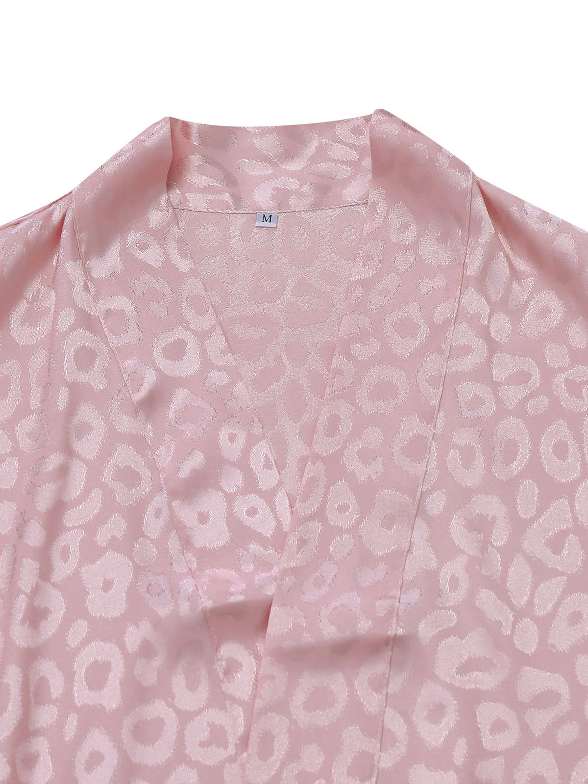 1950er Leopard Drucken Schnürung Robe - Image 5