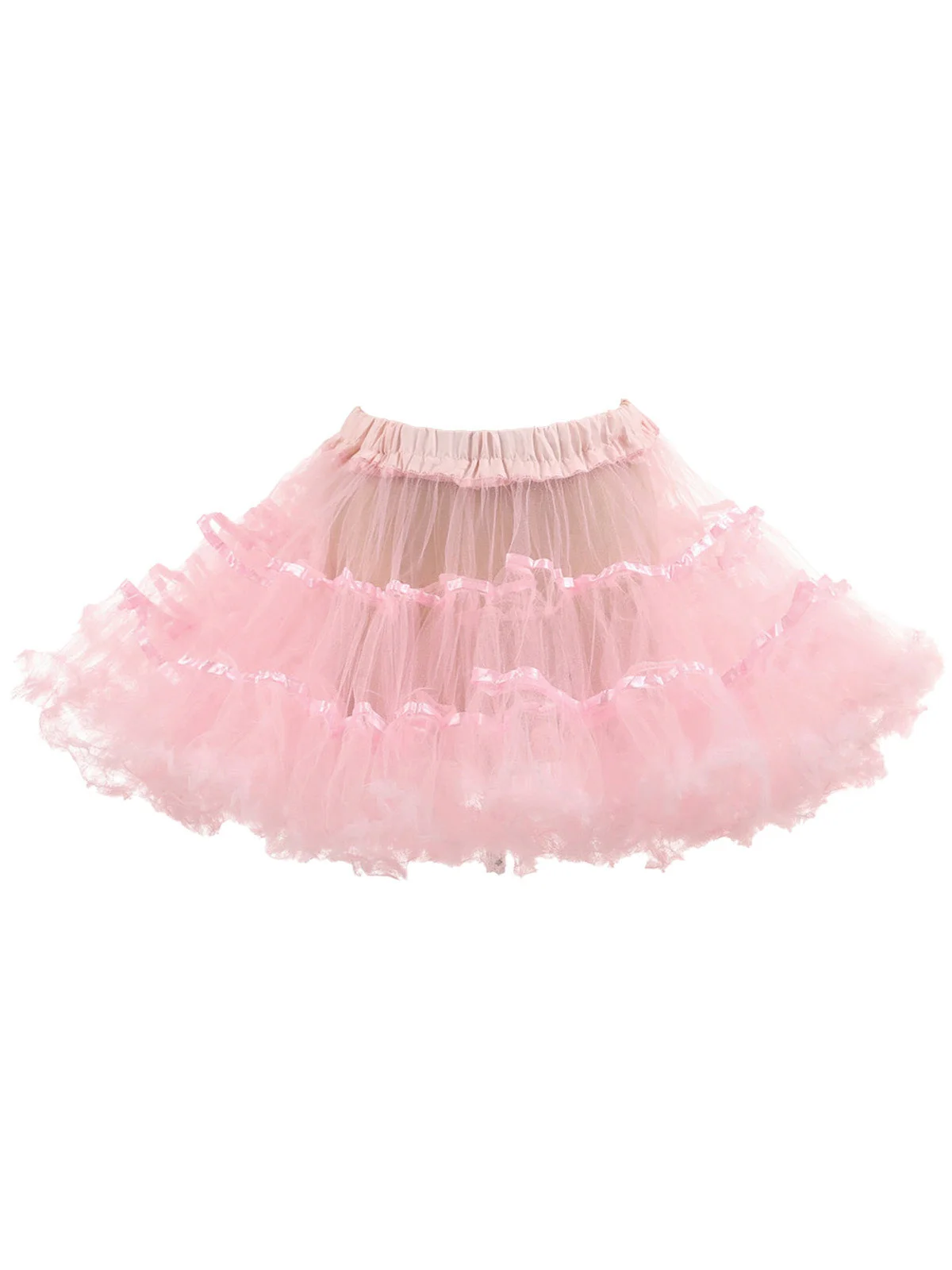 1950er Netz Farbe Bindung Unterrock Petticoat - Image 5