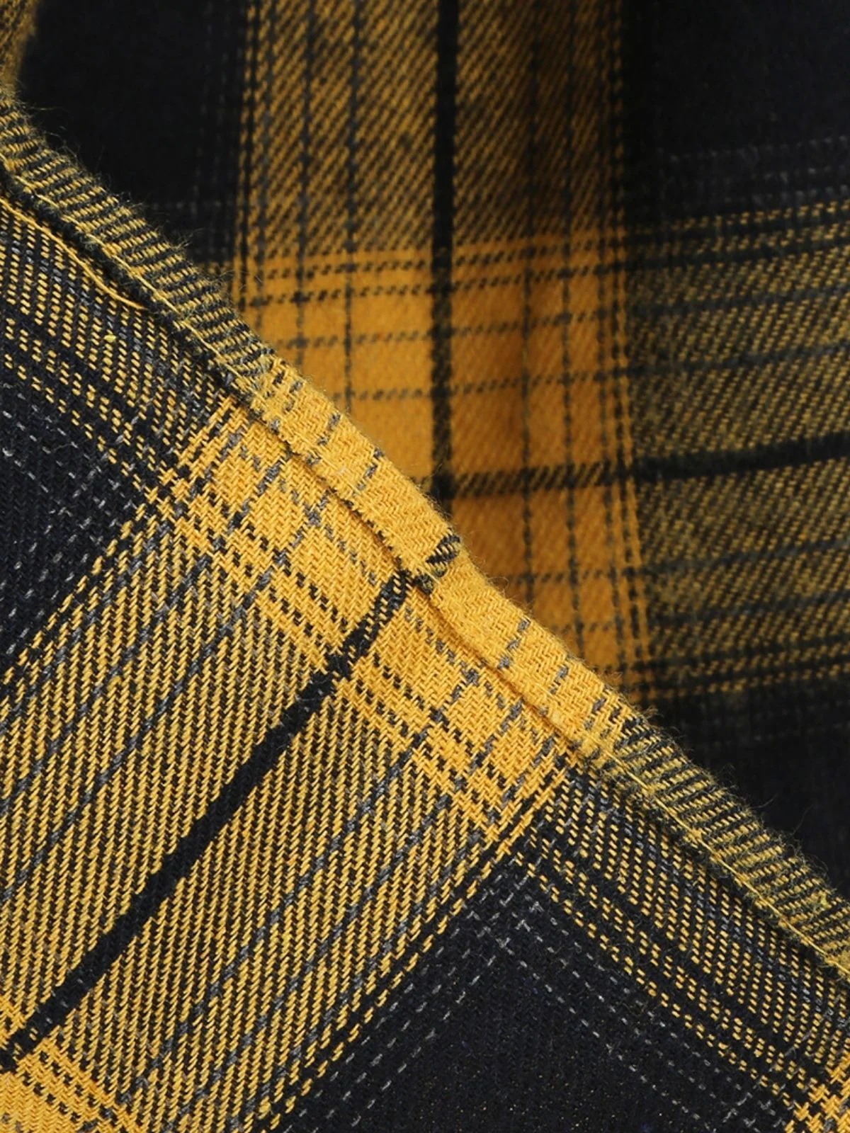1950er Polka Dot Gürtel Plaid Plissiertes Rock - Image 6