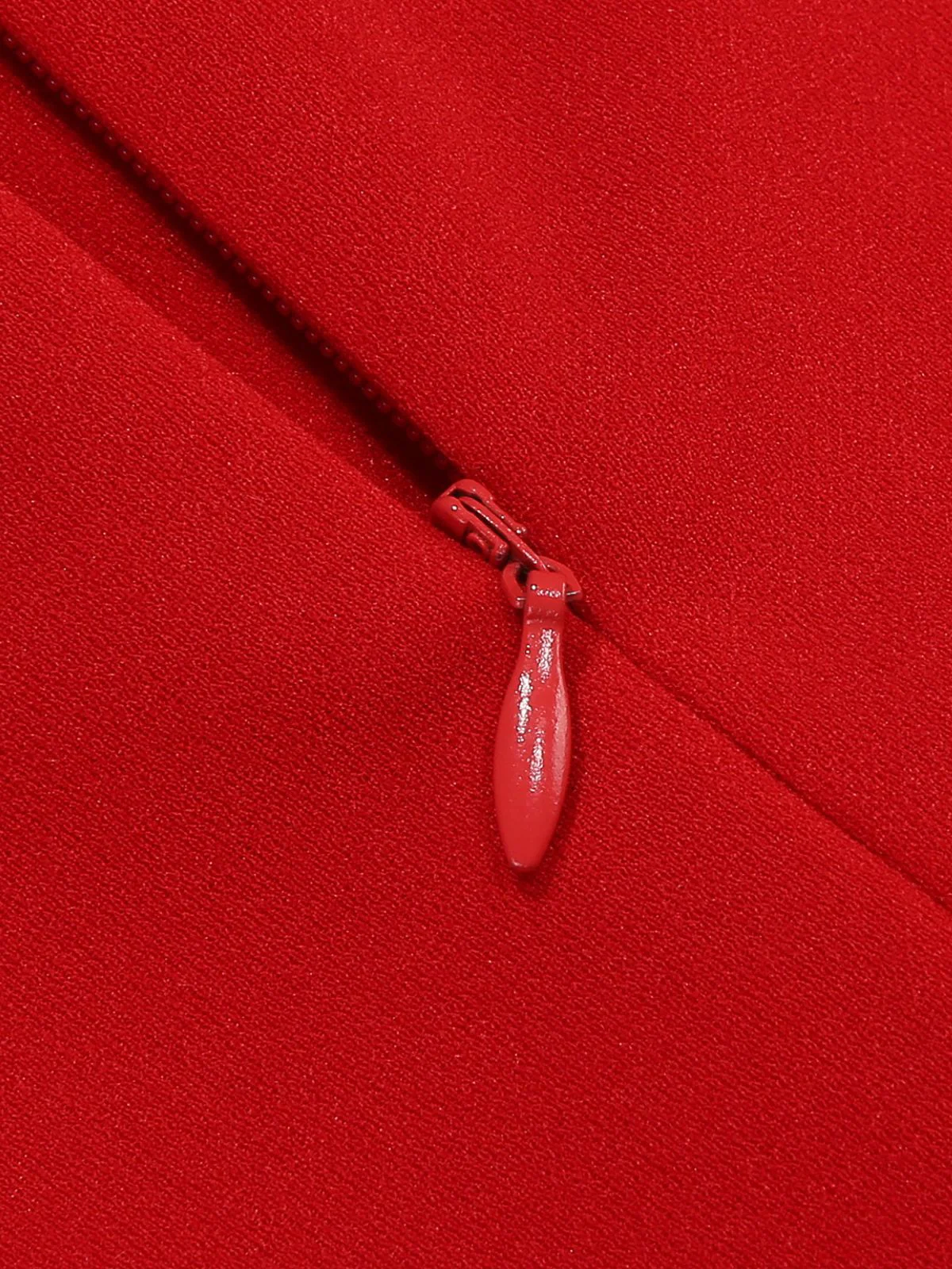 1950er Polka Punkte Bogen Swing Kleid - Image 7