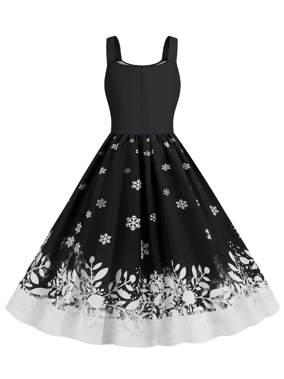 1950er Retro Weihnachtsmann Swing Kleid - Image 3