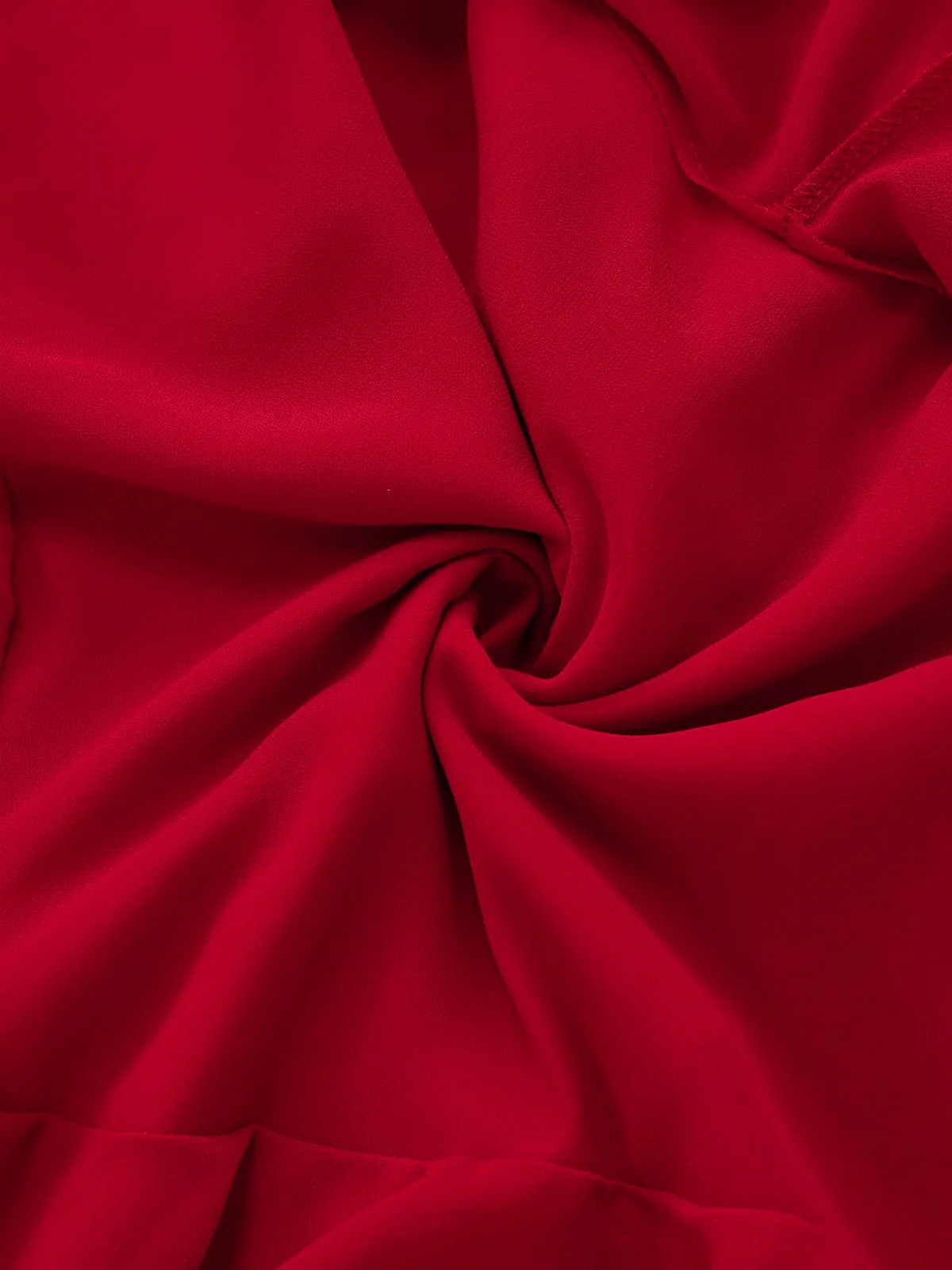 1950er Rüschen Gestuft Schulterfrei Maxi Kleid - Image 6