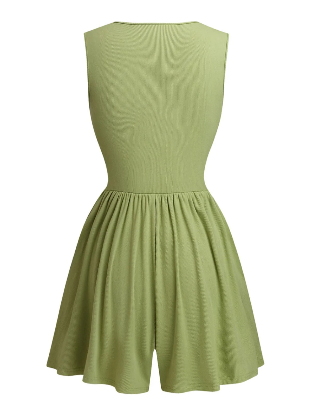 1950er Schulterband Spitze Taille V-Ausschnitt Fit Romper - Image 3