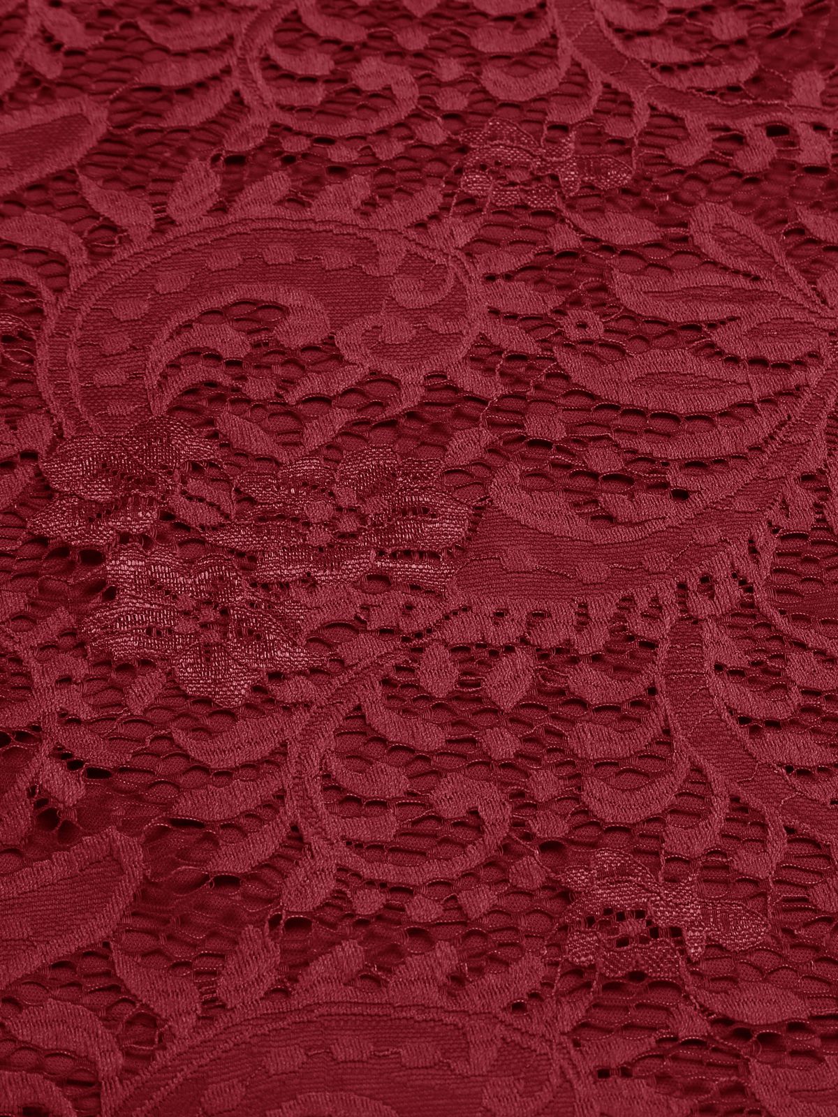 Rosa 1950ER SPITZE BLUMEN SWING KLEID - Image 18