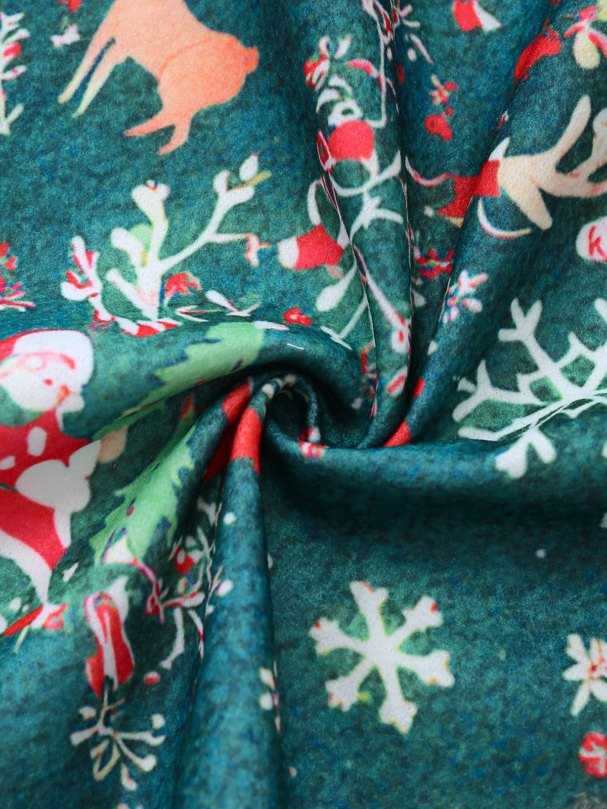 1950er Weihnachten Hooded Cape Mantel - Image 5