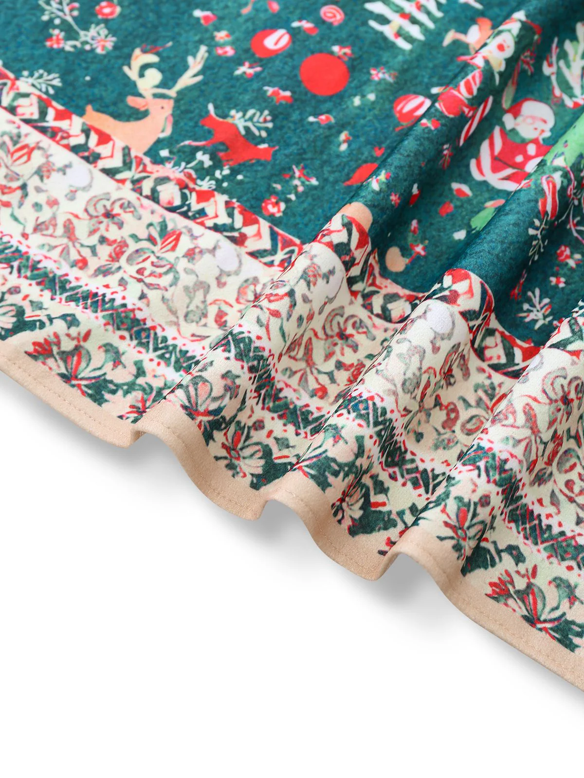 1950er Weihnachten Hooded Cape Mantel - Image 6