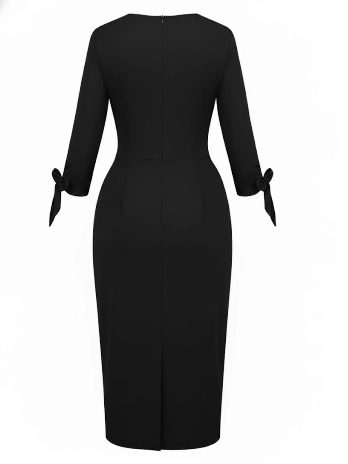 1960er Blumen Cut-Out Patchwork Binde Kleid - Image 10