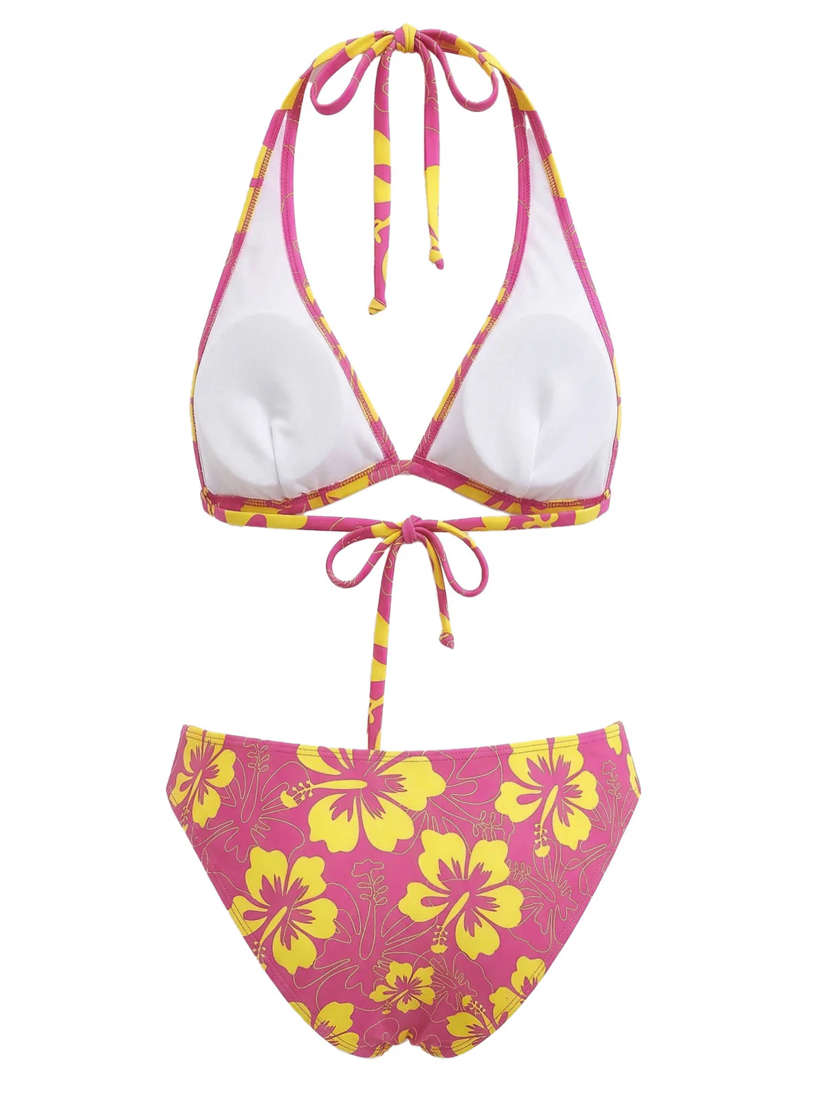 1960er Blumen Tropisch Bikini Set - Image 11