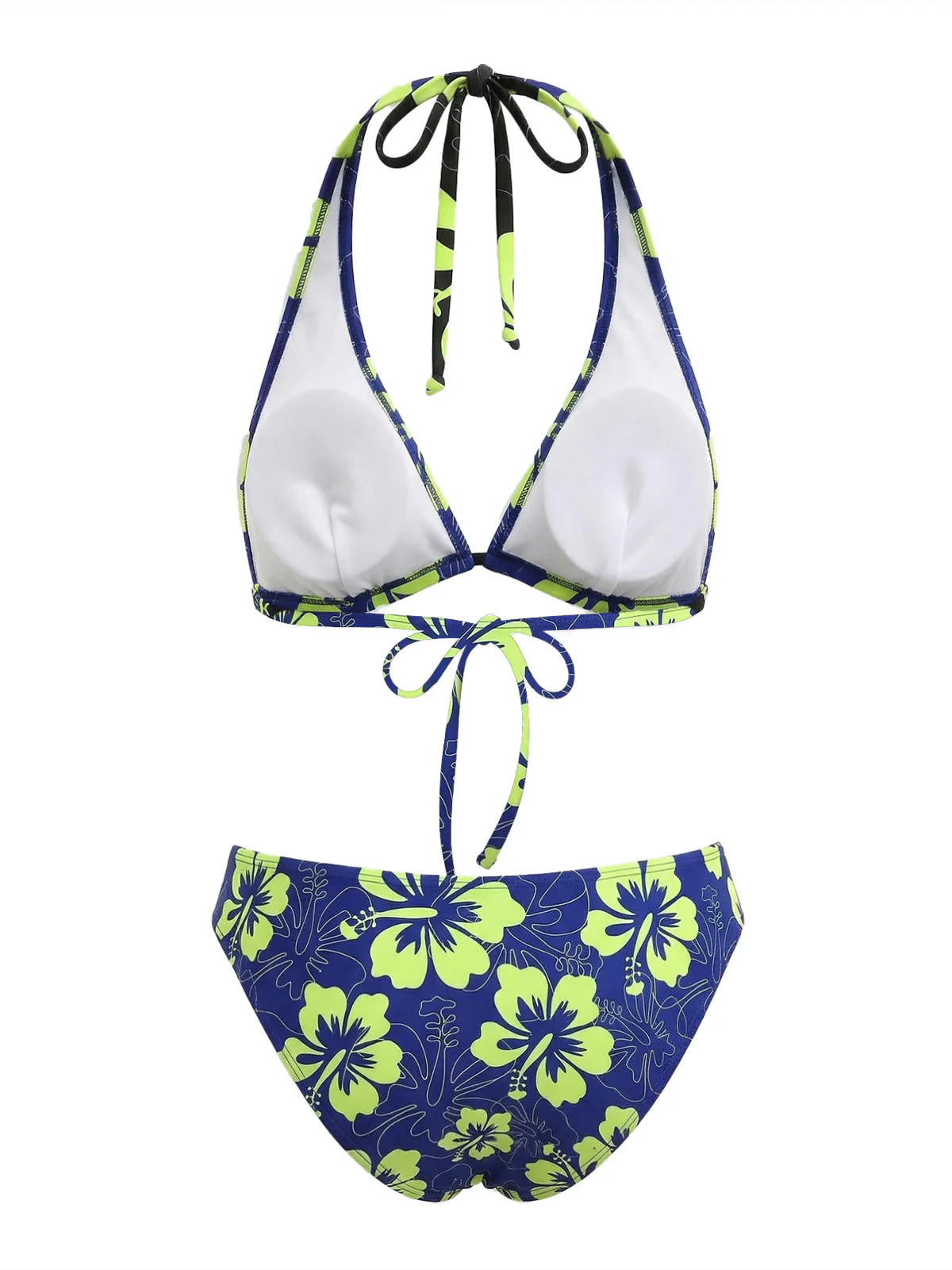 1960er Blumen Tropisch Bikini Set - Image 5