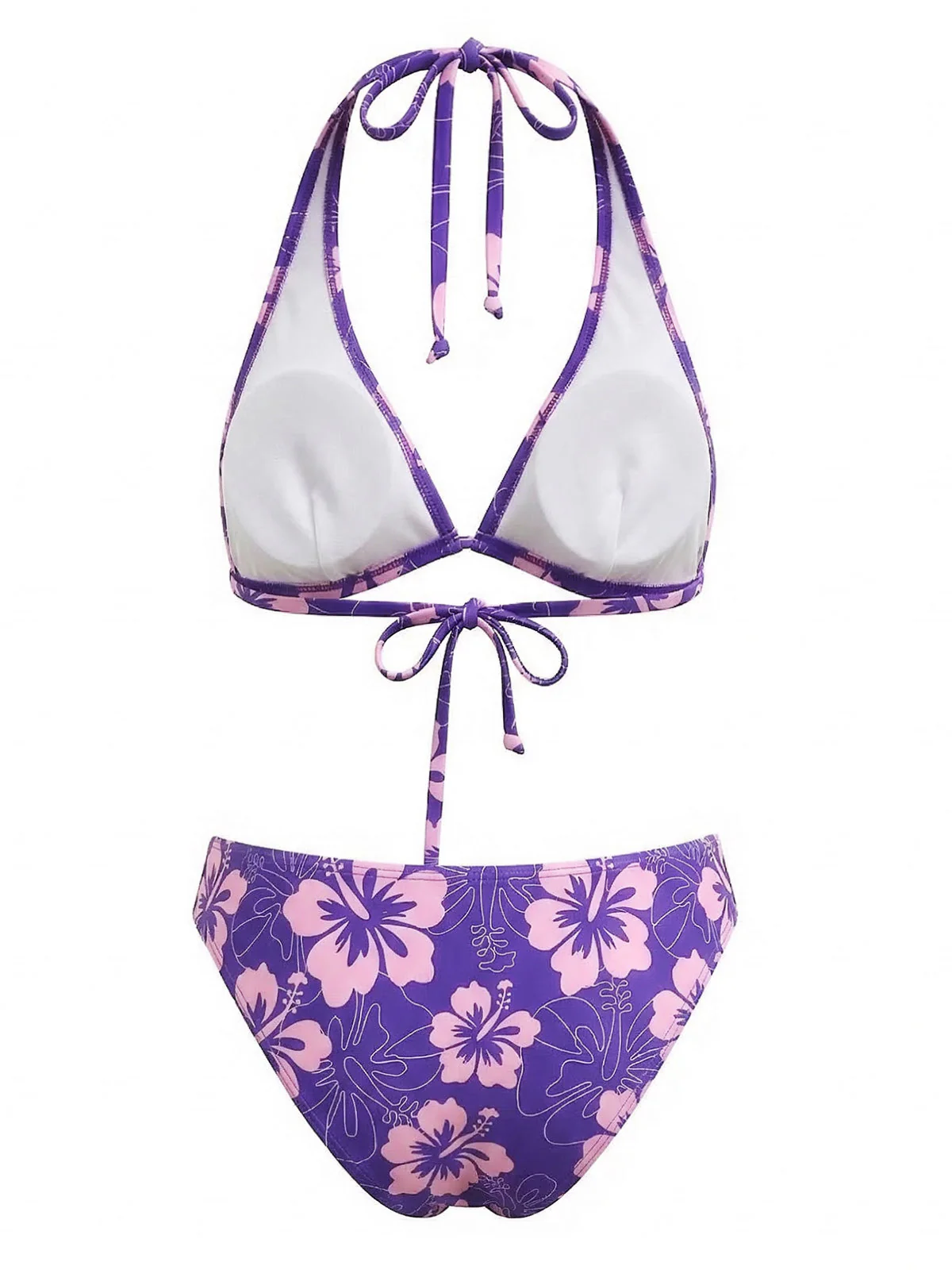 1960er Blumen Tropisch Bikini Set - Image 7