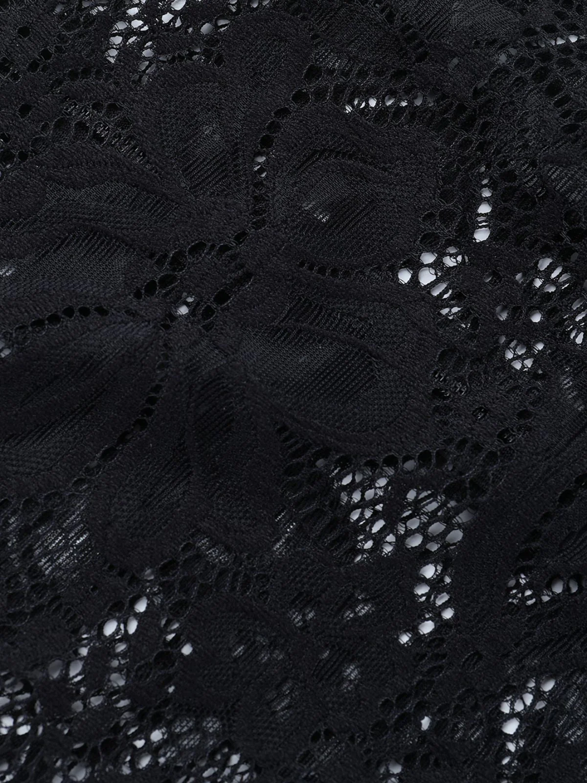 1960er Durchsichtig Spitze Bodycon Kleid mit Drapiert Rock - Image 4