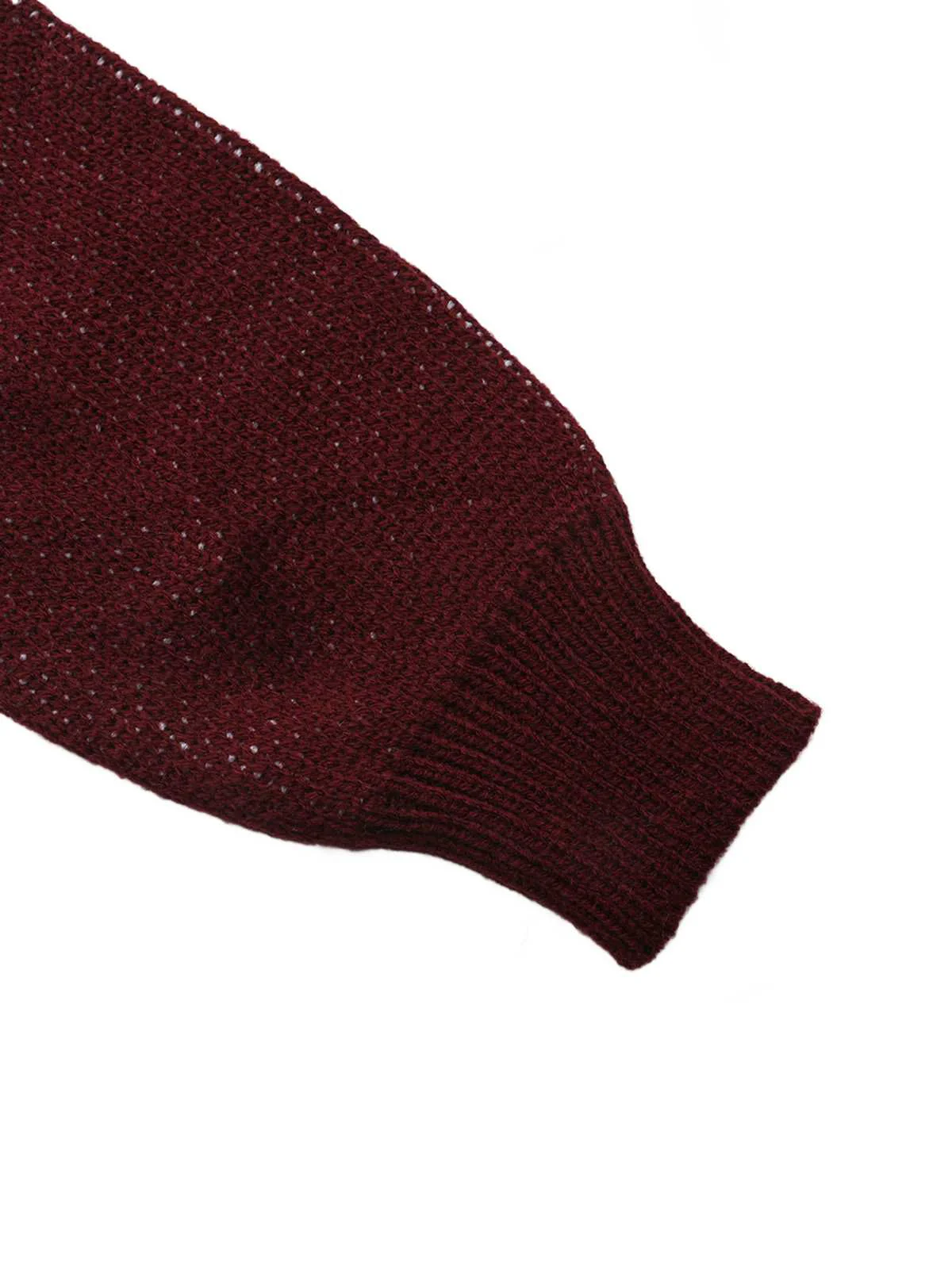 1960er Farbblock Stricken Pullover Kleid - Image 6