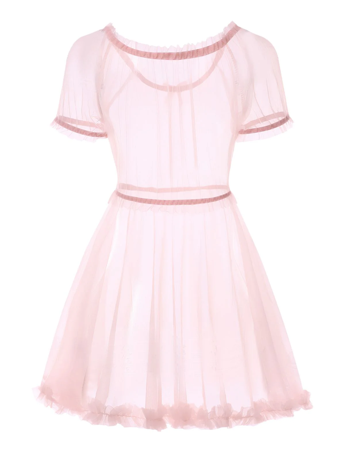 1960er Puffärmel Netz Tutu Pyjama-Set - Image 5