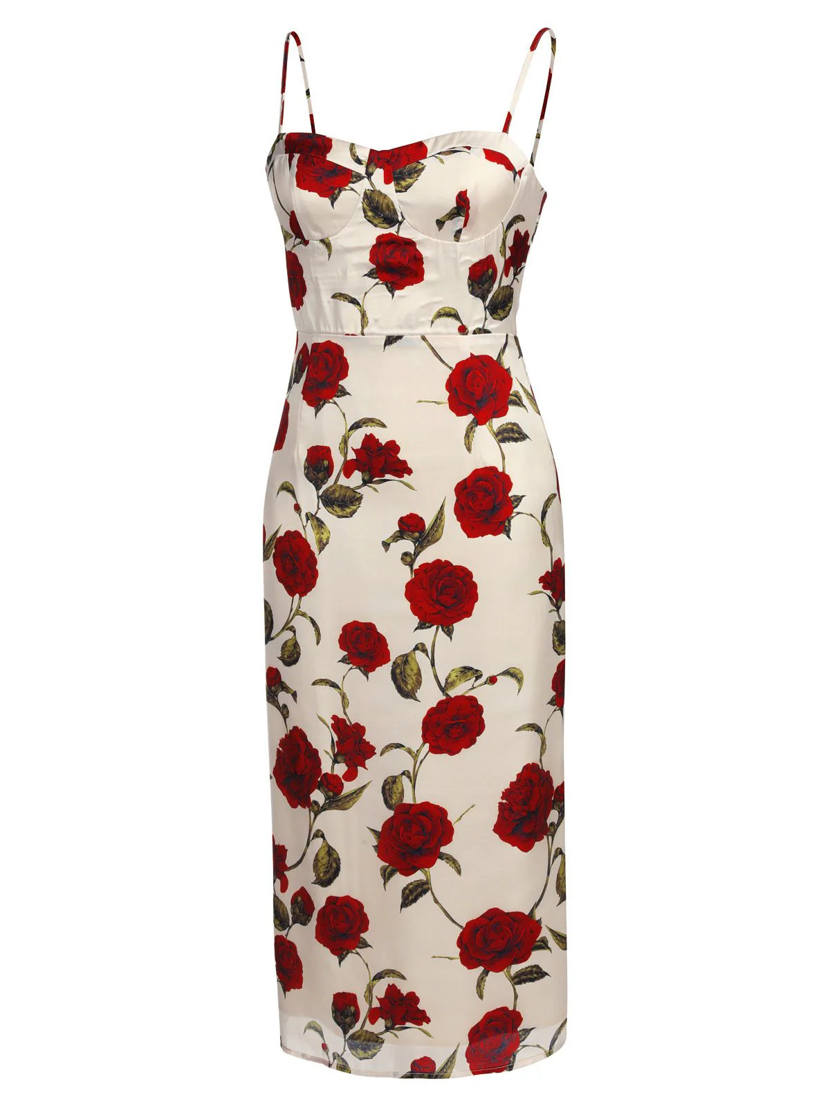 1960ER ROSA HOSENTRÄGER-BLEISTIFTKLEID - Image 7