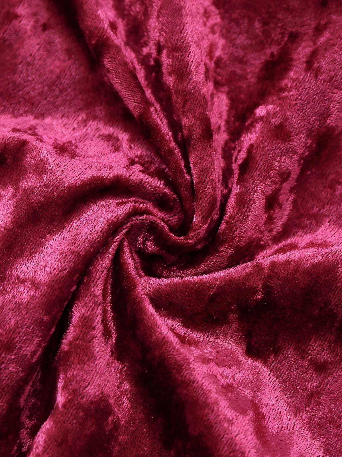 1960er Samt Fledermausärmel Irregulär Saum Kleid - Image 12